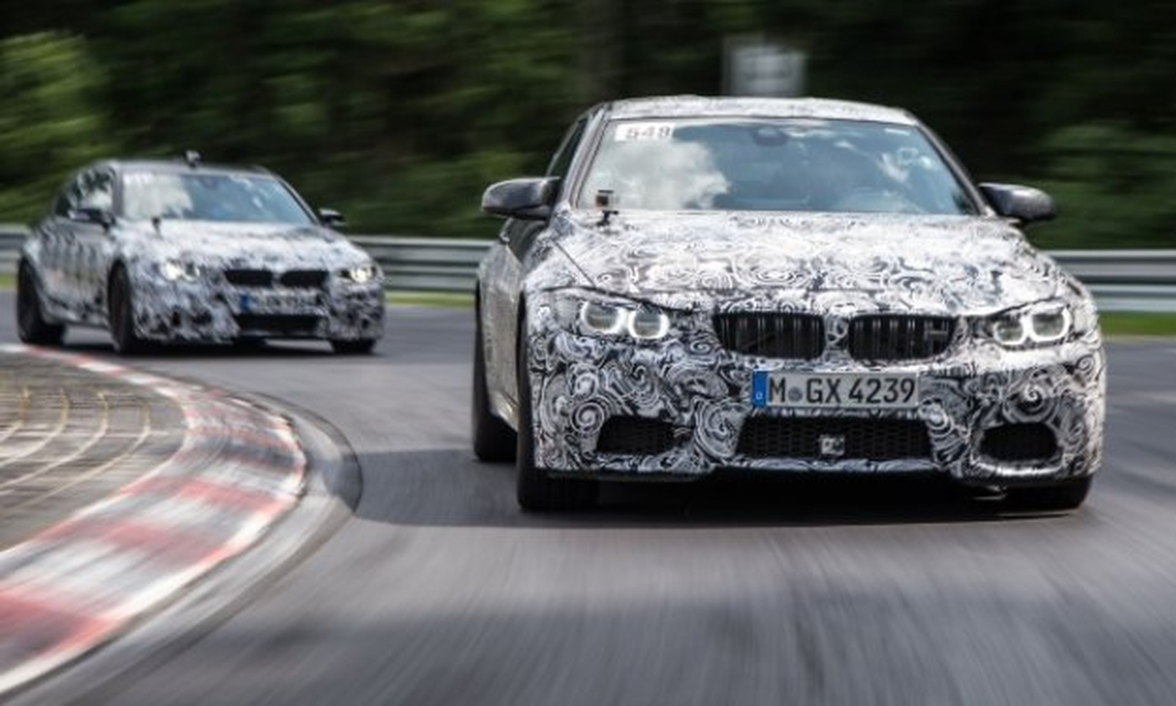 Un BMW M3 2014 se estrella en Nürburgring