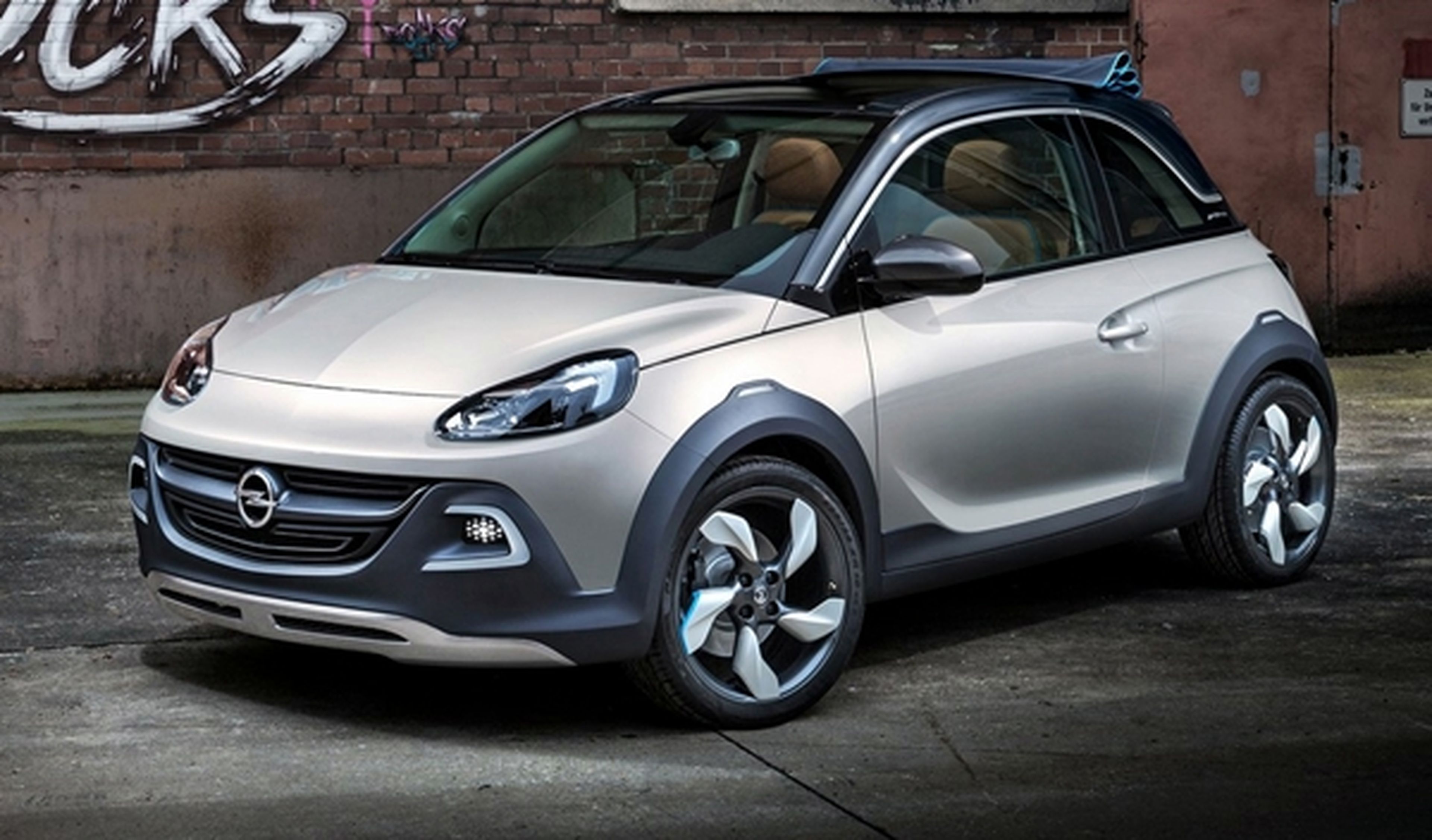 Opel fabricará un mini SUV basado en el Adam Rocks