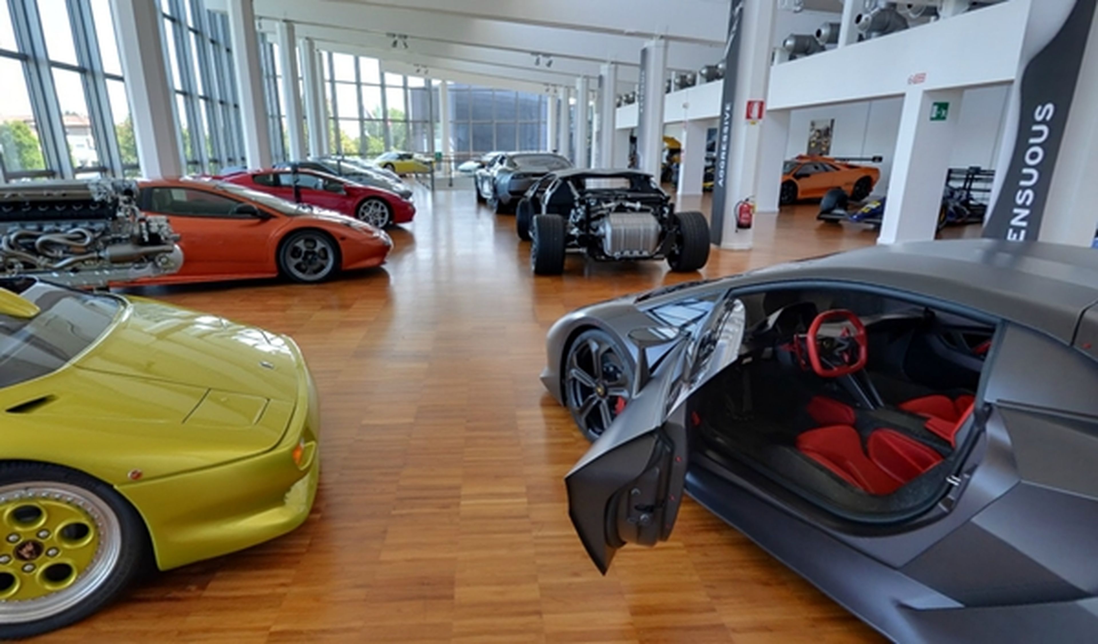 Visita el Museo Lamborghini desde tu salón o tu smartphone