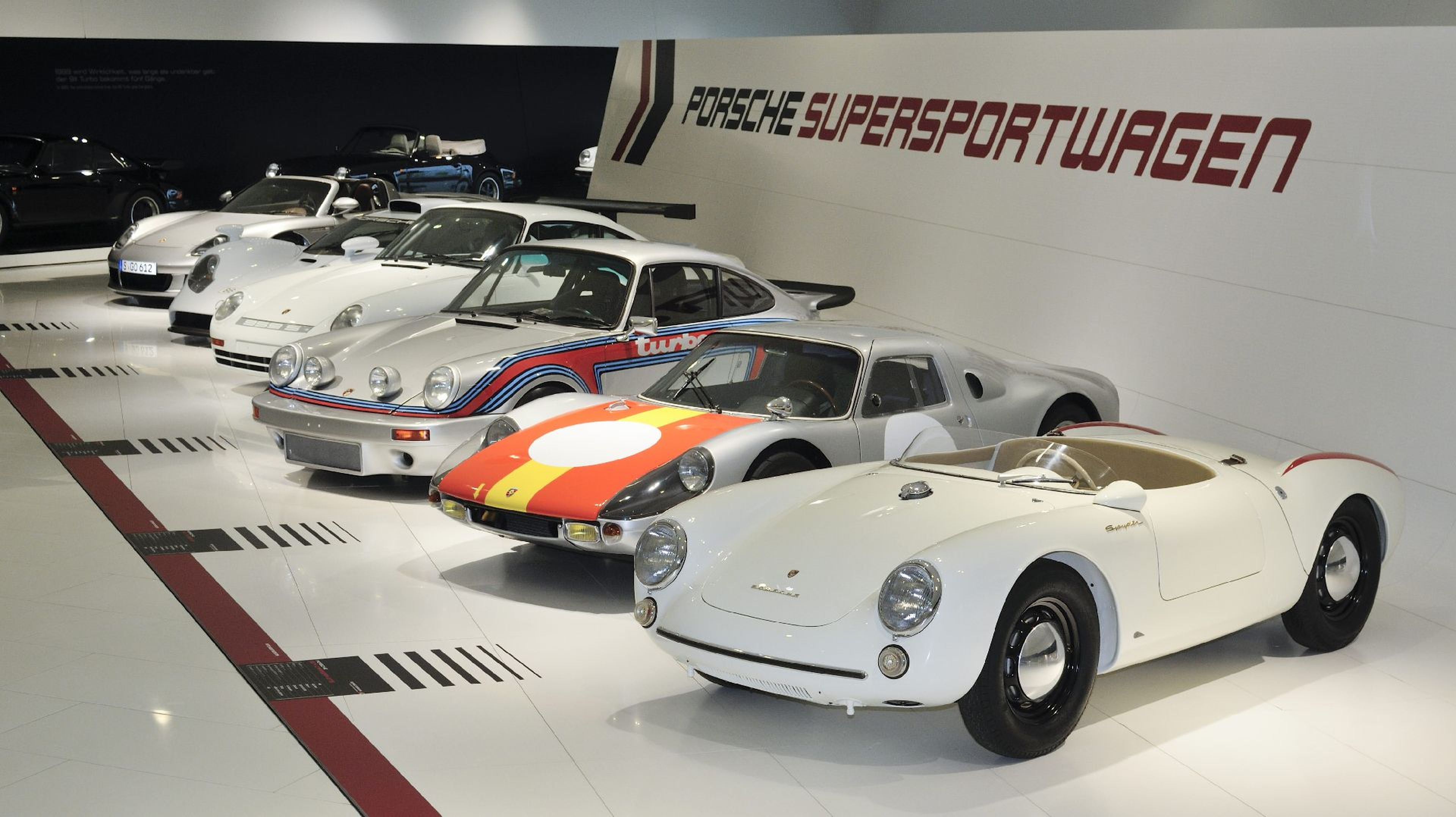 Porsche 60 años superdeportivos delantera