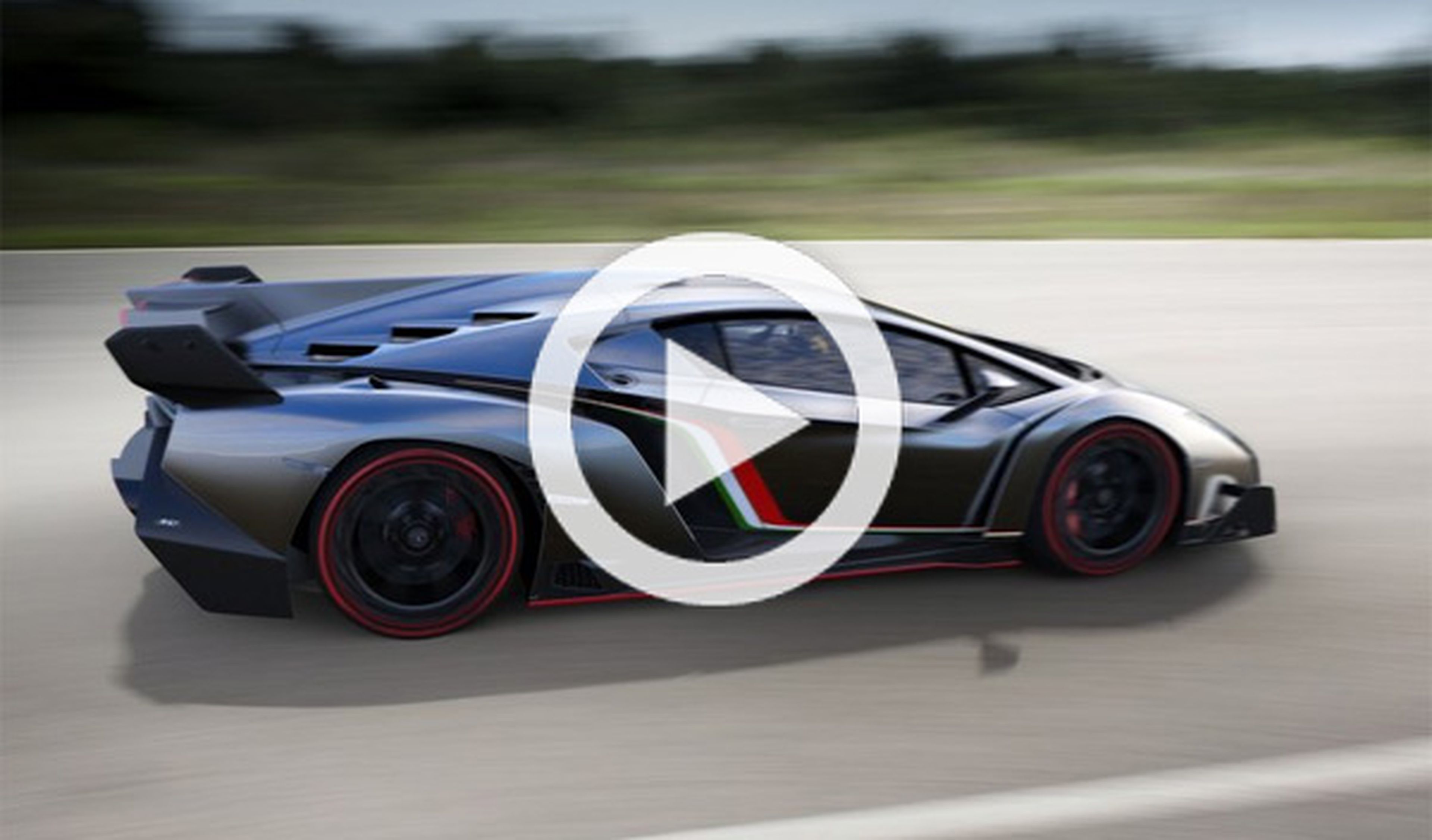 Lamborghini Veneno, cazado en el Circuito de Vallelunga
