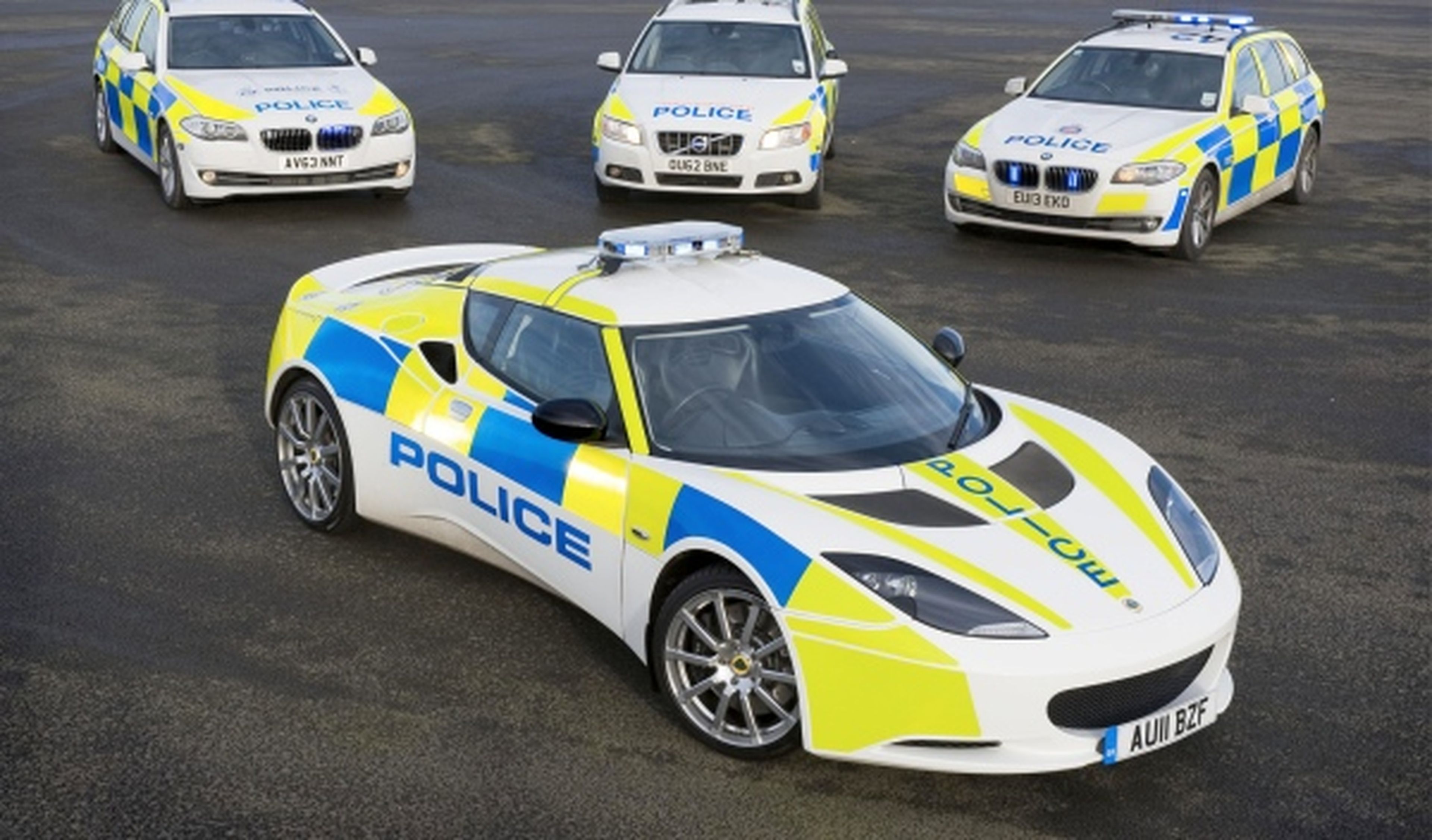 La Policía británica estrena un Lotus Evora