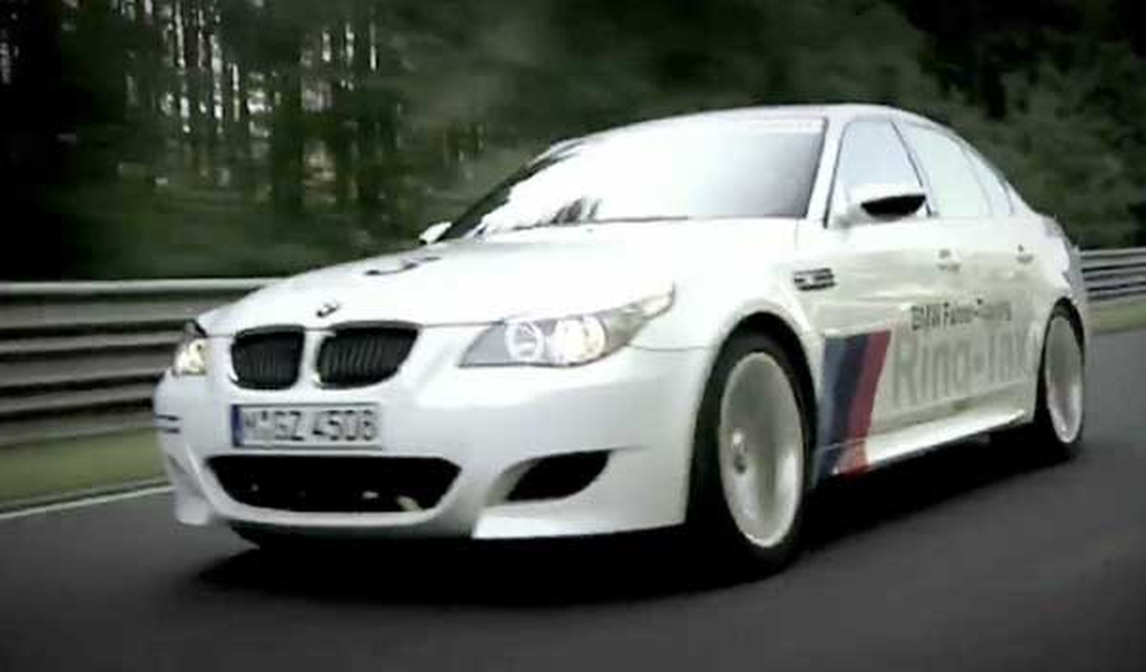El BMW M5 Ring Taxi sufre un accidente en Nürburgring