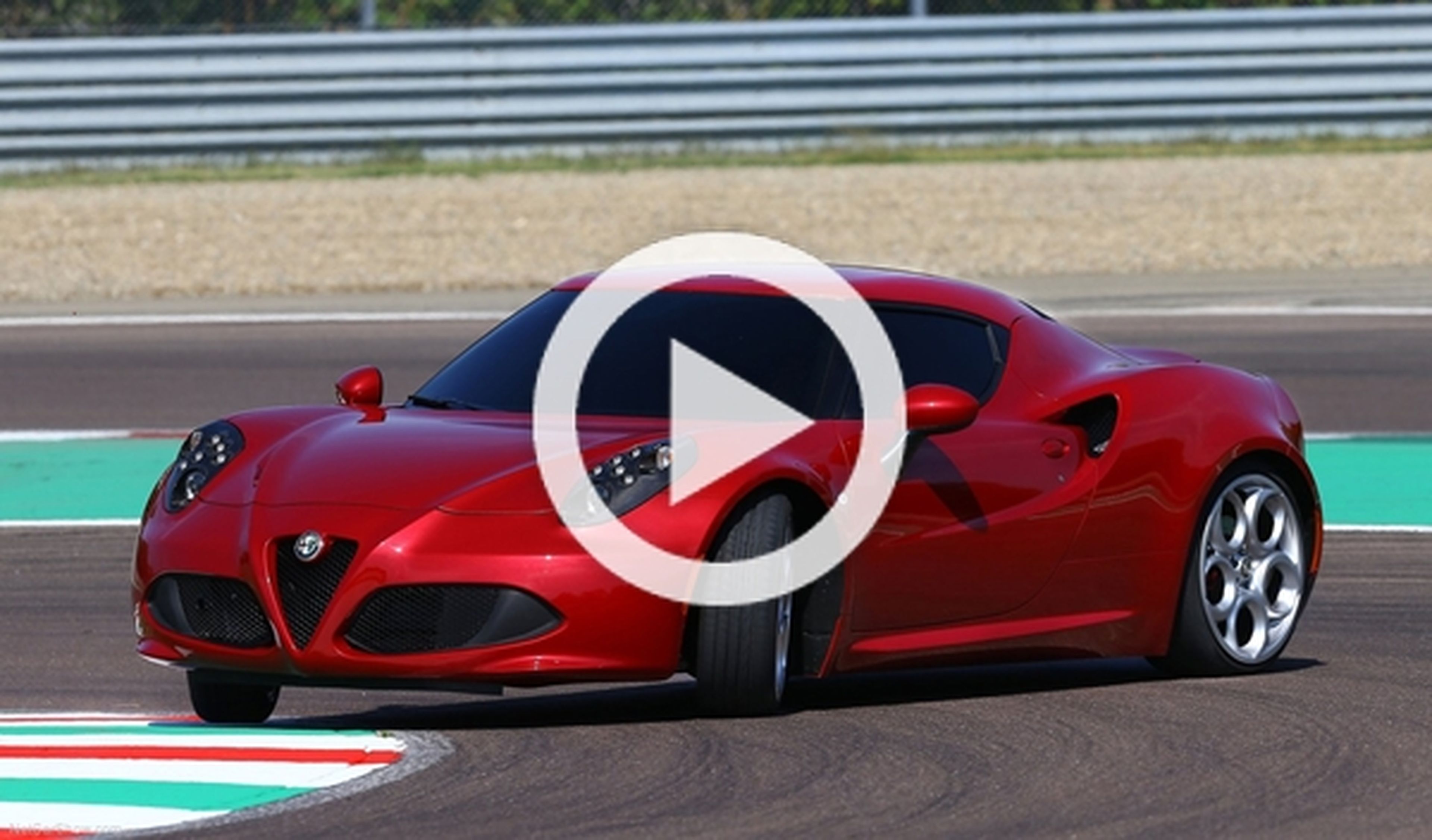 Vídeo: El Alfa Romeo 4C ya se deja ver en los 'track-days'