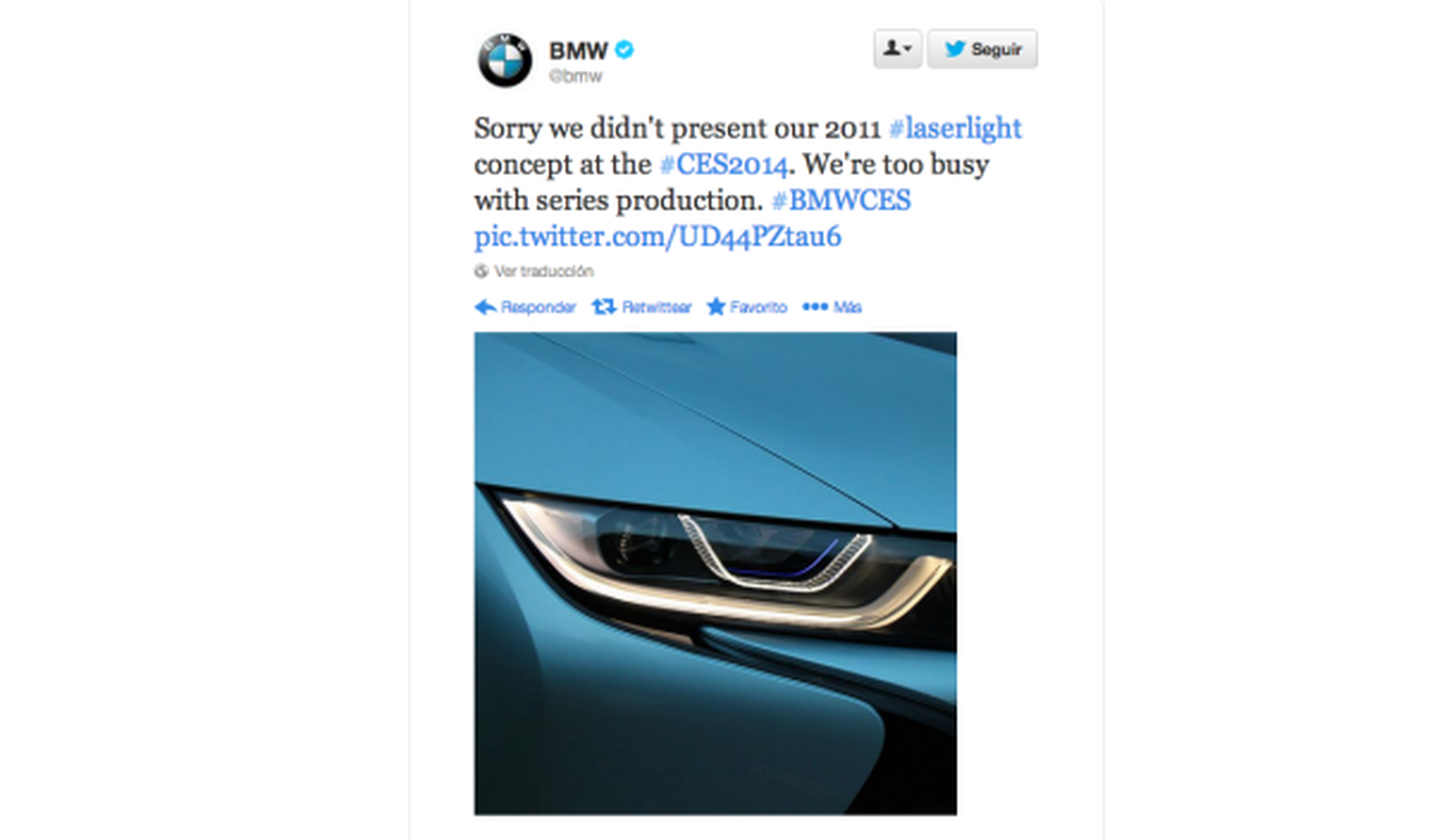 BMW se burla de Audi en Twitter