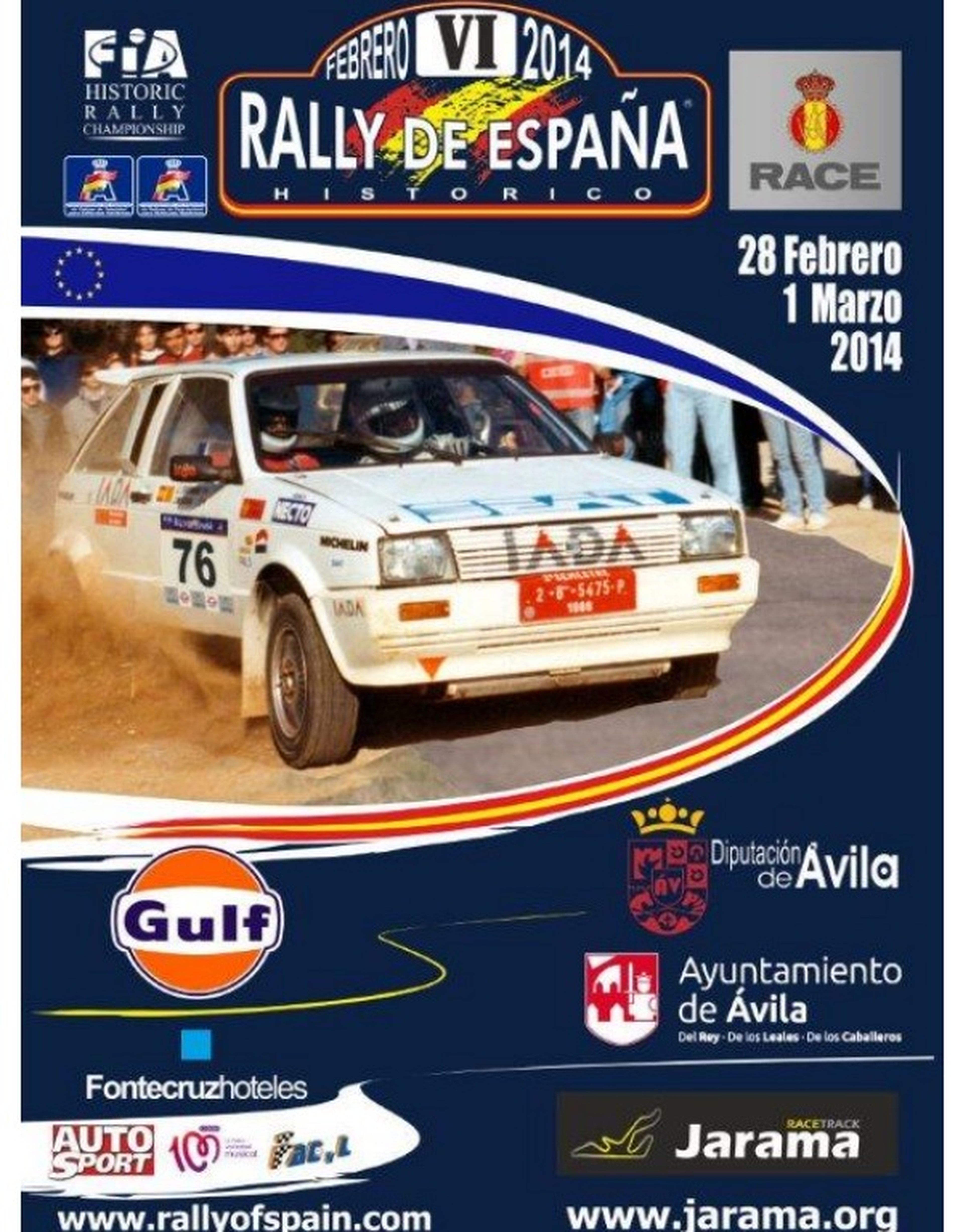 Rally España Históricos 2014 cartel