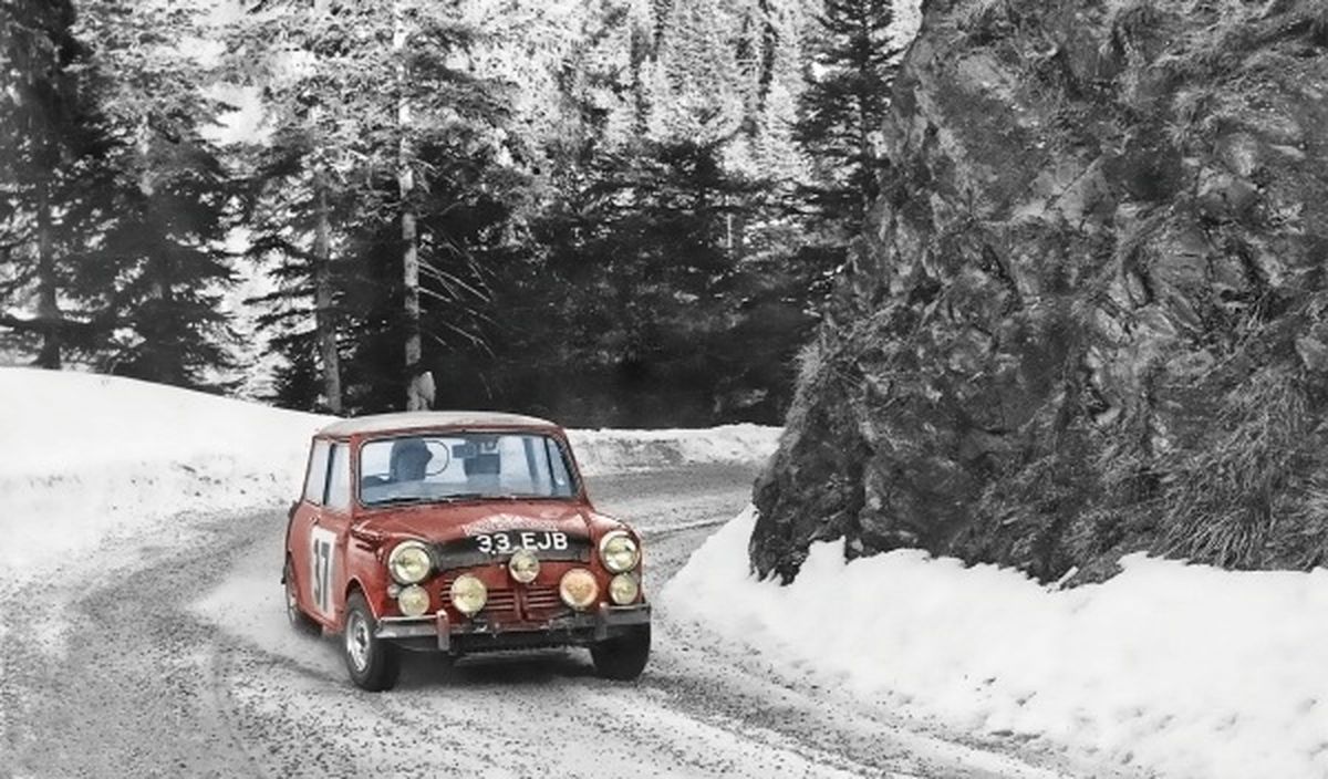Mini Rally de Montecarlo nieve