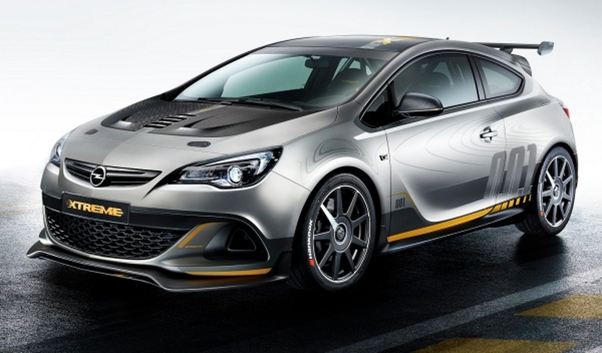 Frontal del Opel Astra OPC EXTREME