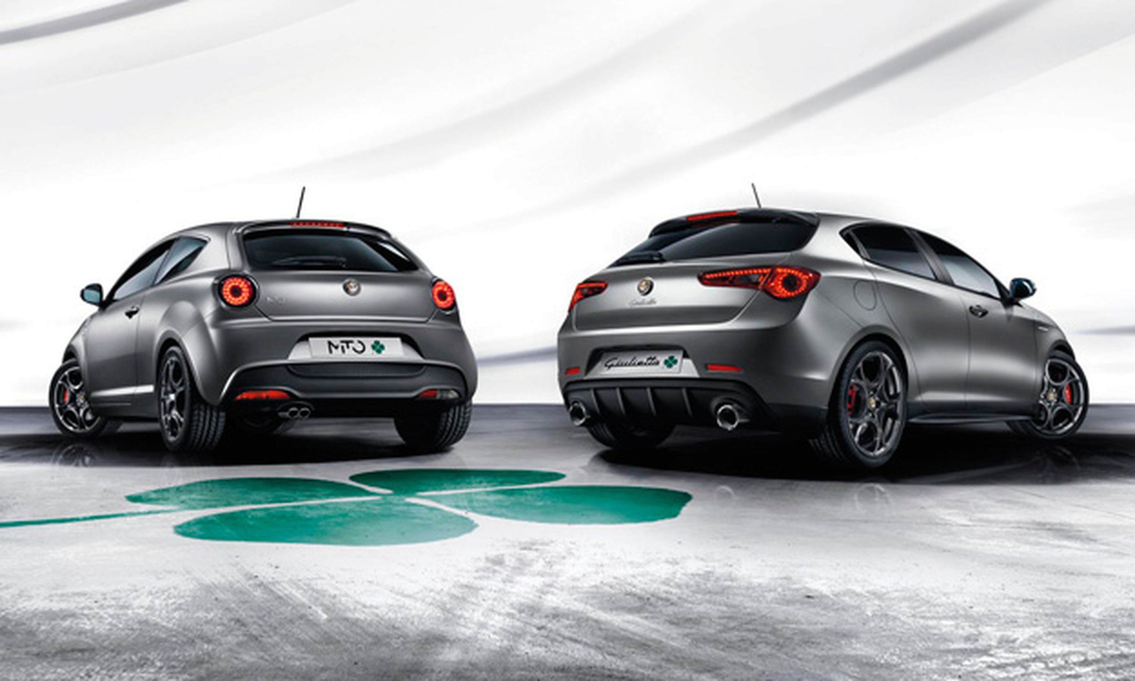 Alfa Romeo MiTo y Giulietta Quadrifoglio Verde trasera