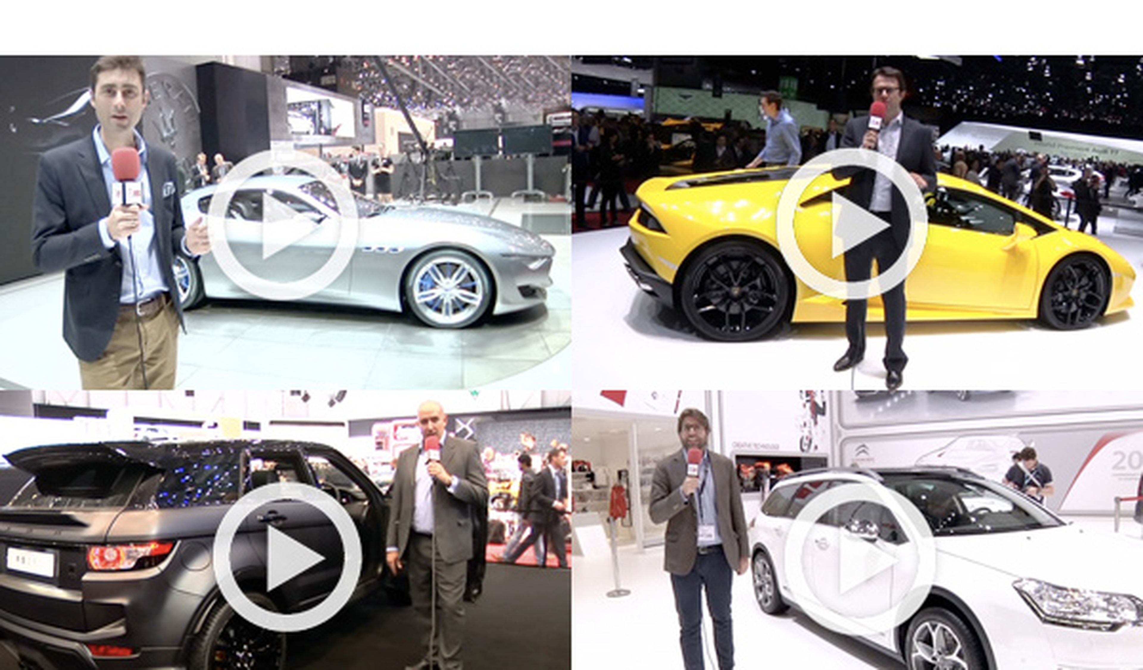 Todos los vídeos de AUTO BILD en el Salón de Ginebra 2014