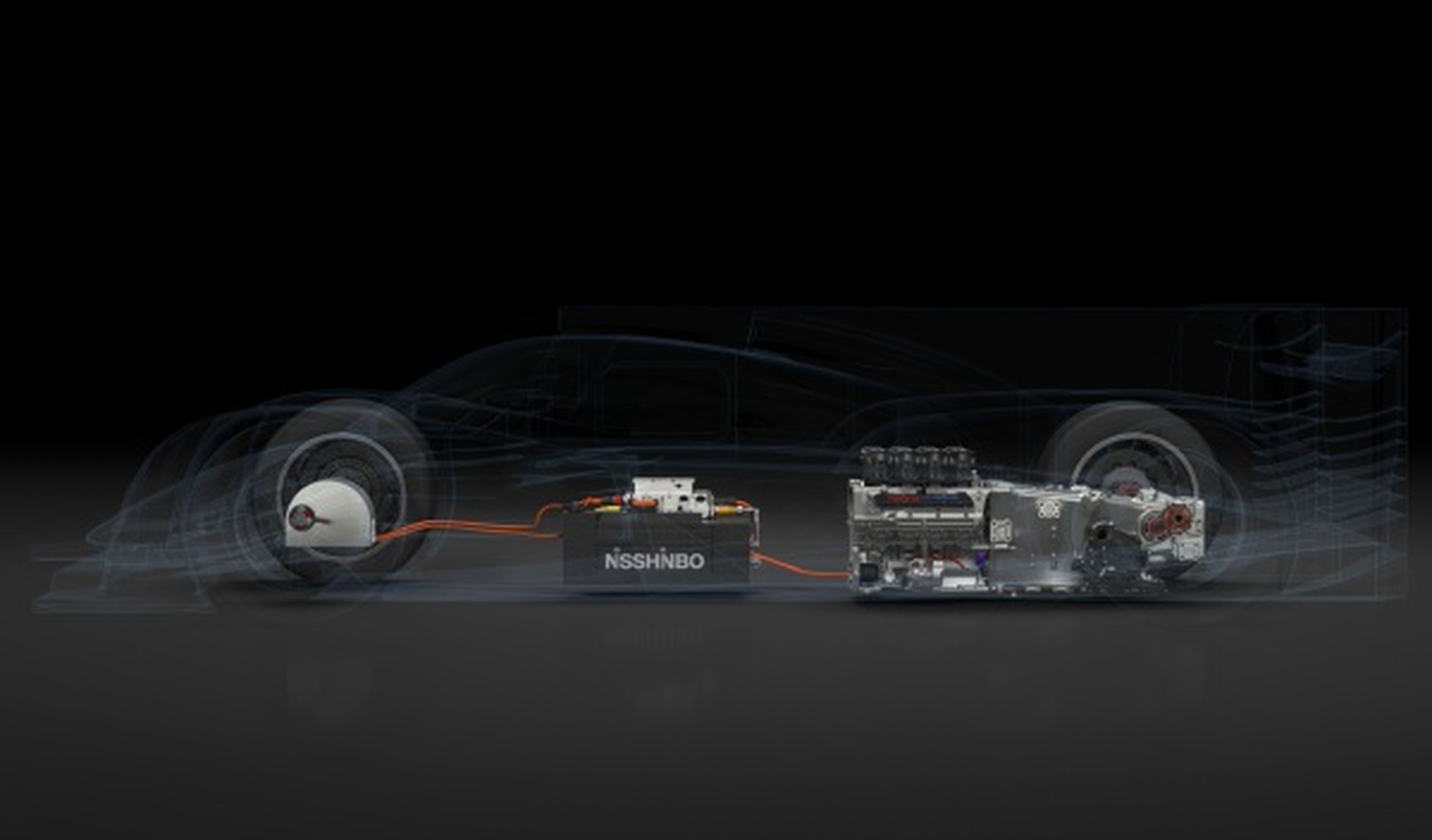 Sistema híbrido del Toyota TS040 de Le Mans 2014