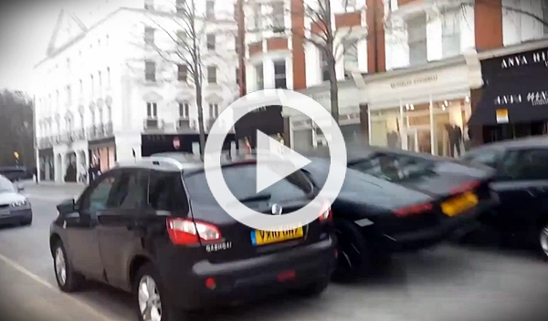 Vídeo: ¡accidente de un Lamborghini Aventador en Londres! -
