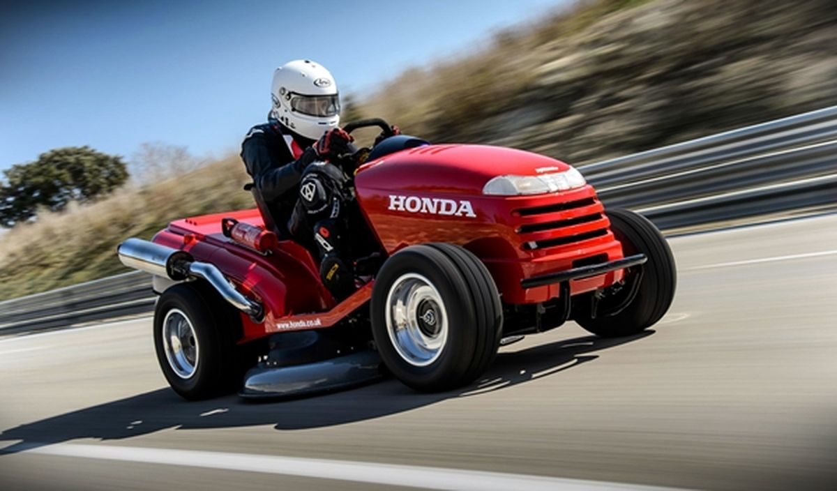 Honda Mean Mower: ¡el cortacésped más rápido del mundo! 1