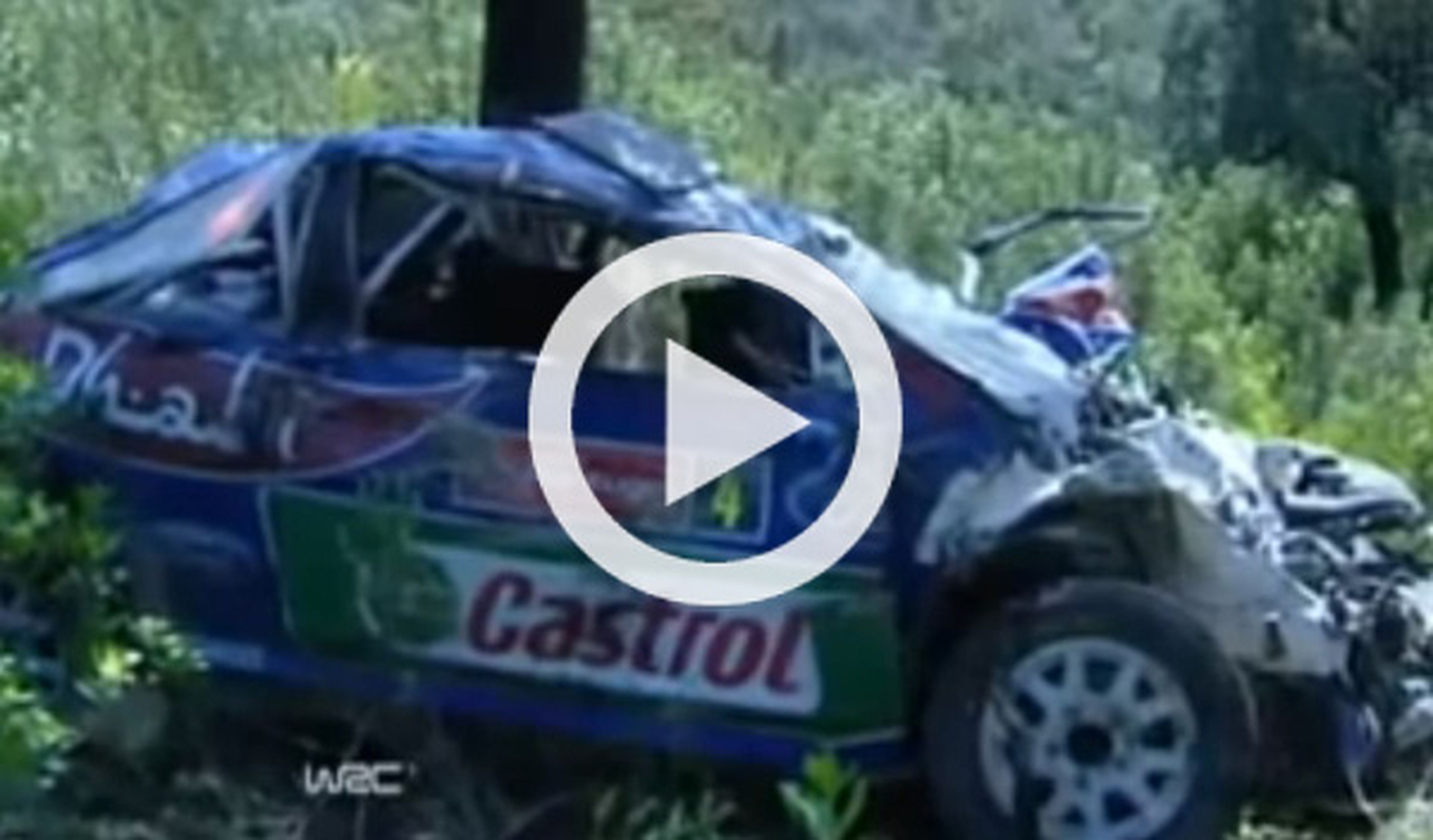 Vídeo: accidente de Latvala con 17 vueltas de campana