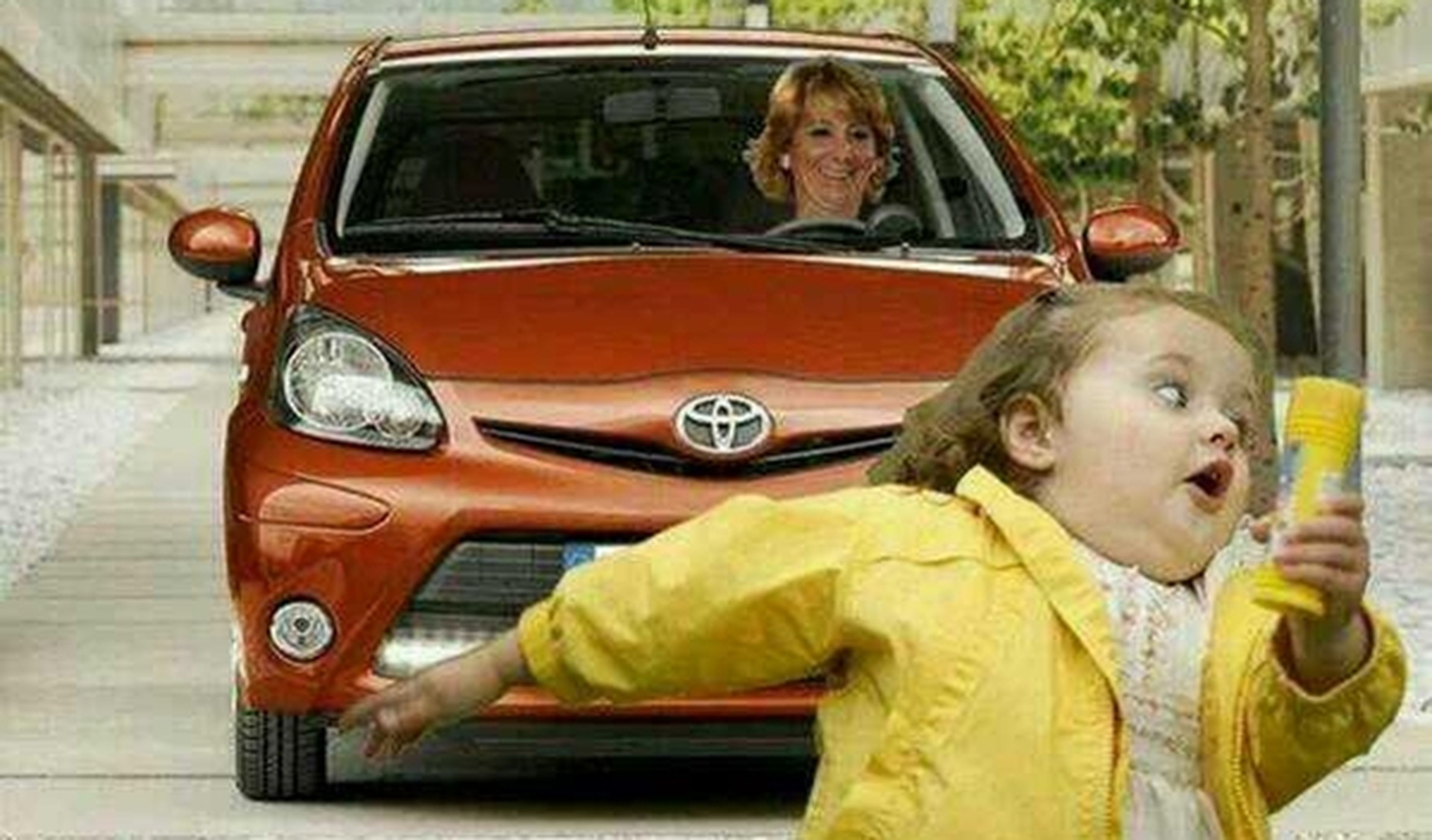 Esperanza Aguirre y la niña del Pompero