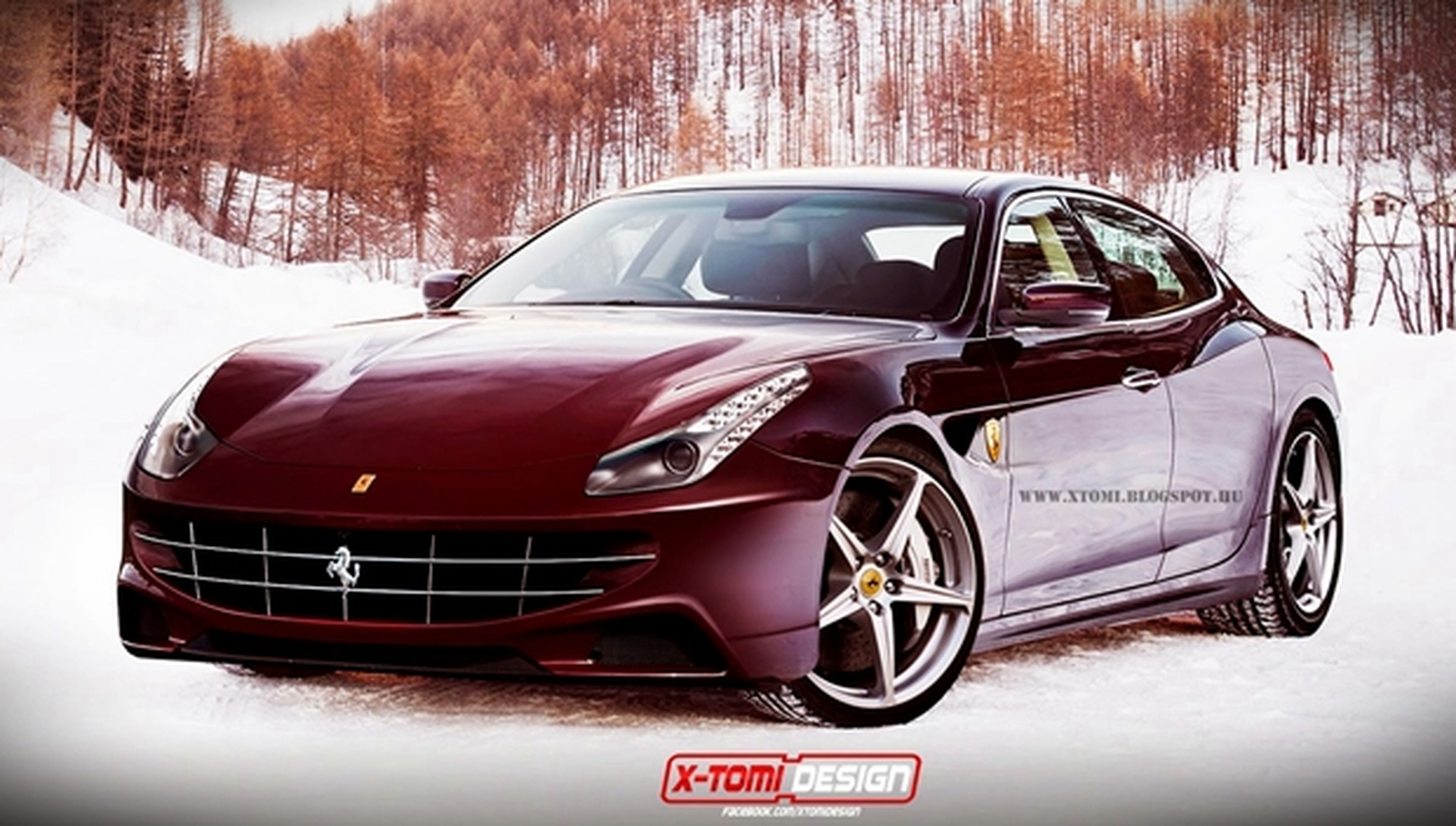 X-Tomi Design recrea el Ferrari Sedán: F44