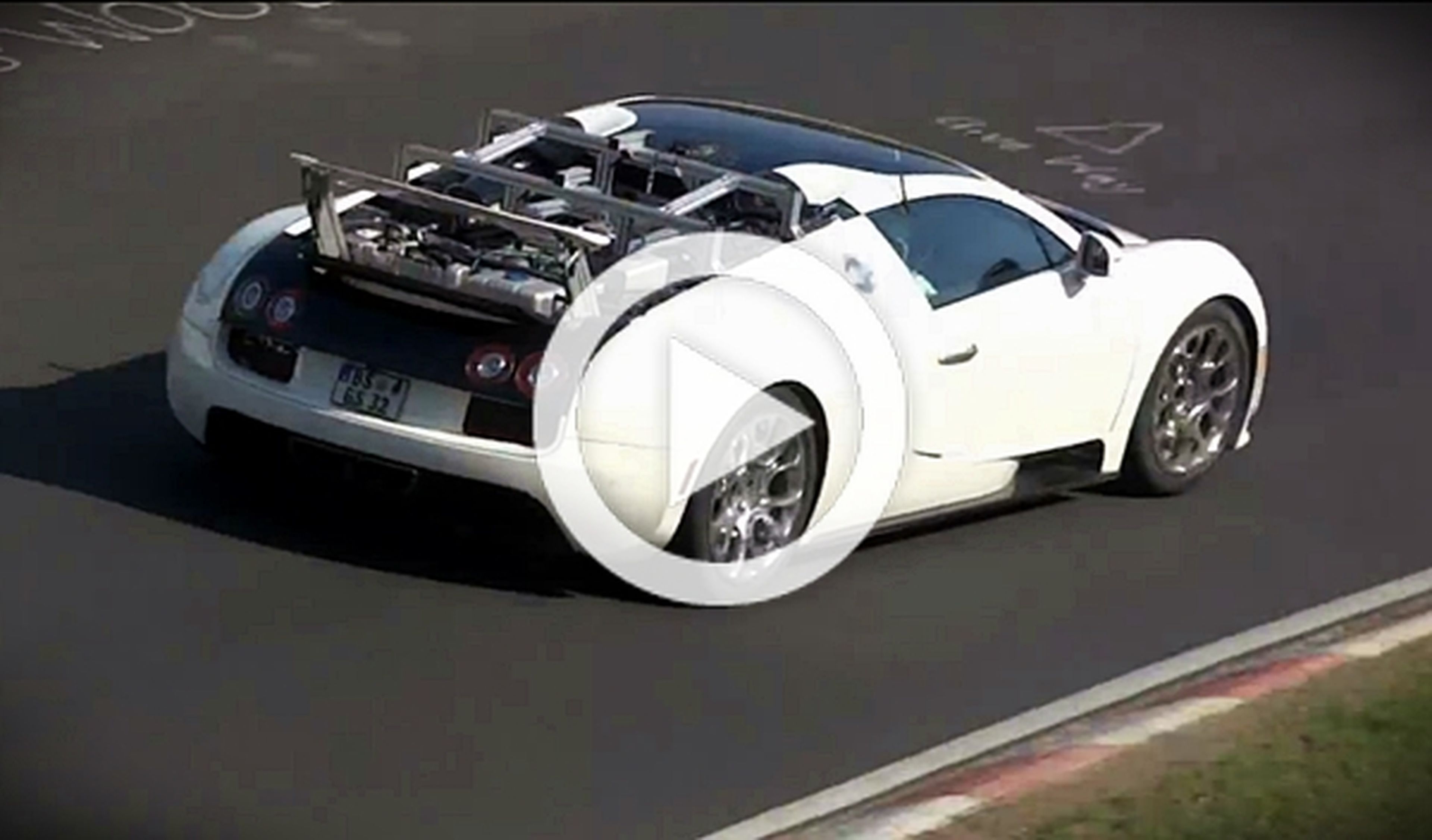 Un misterioso Bugatti Veyron, cazado en Nürburgring