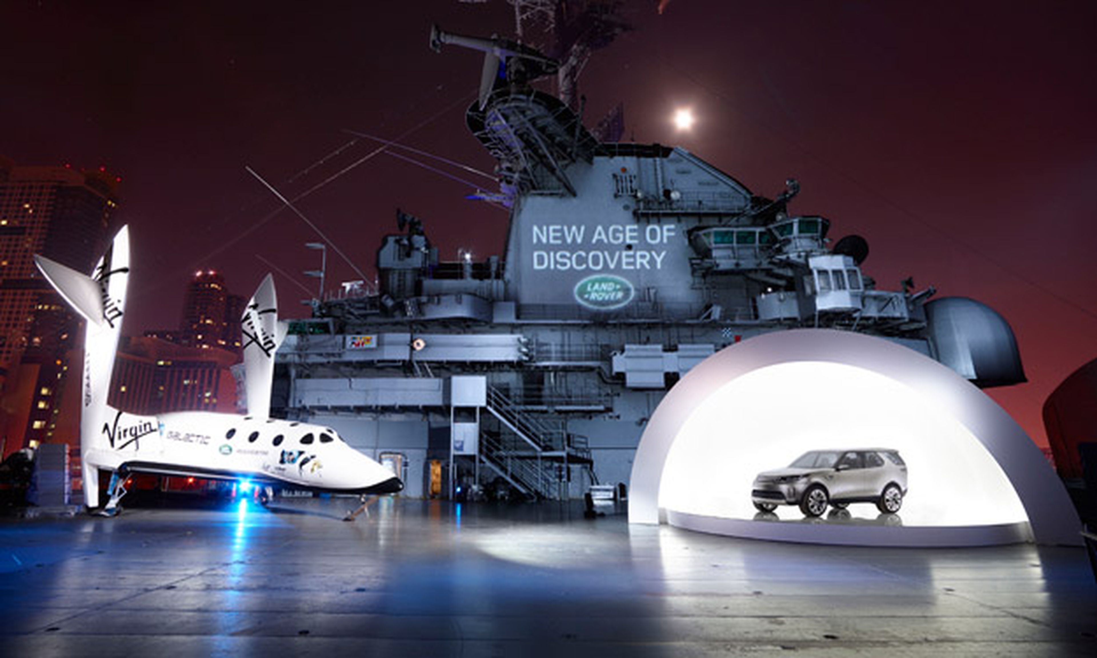 Land Rover Discovery Vision Concept portaviones