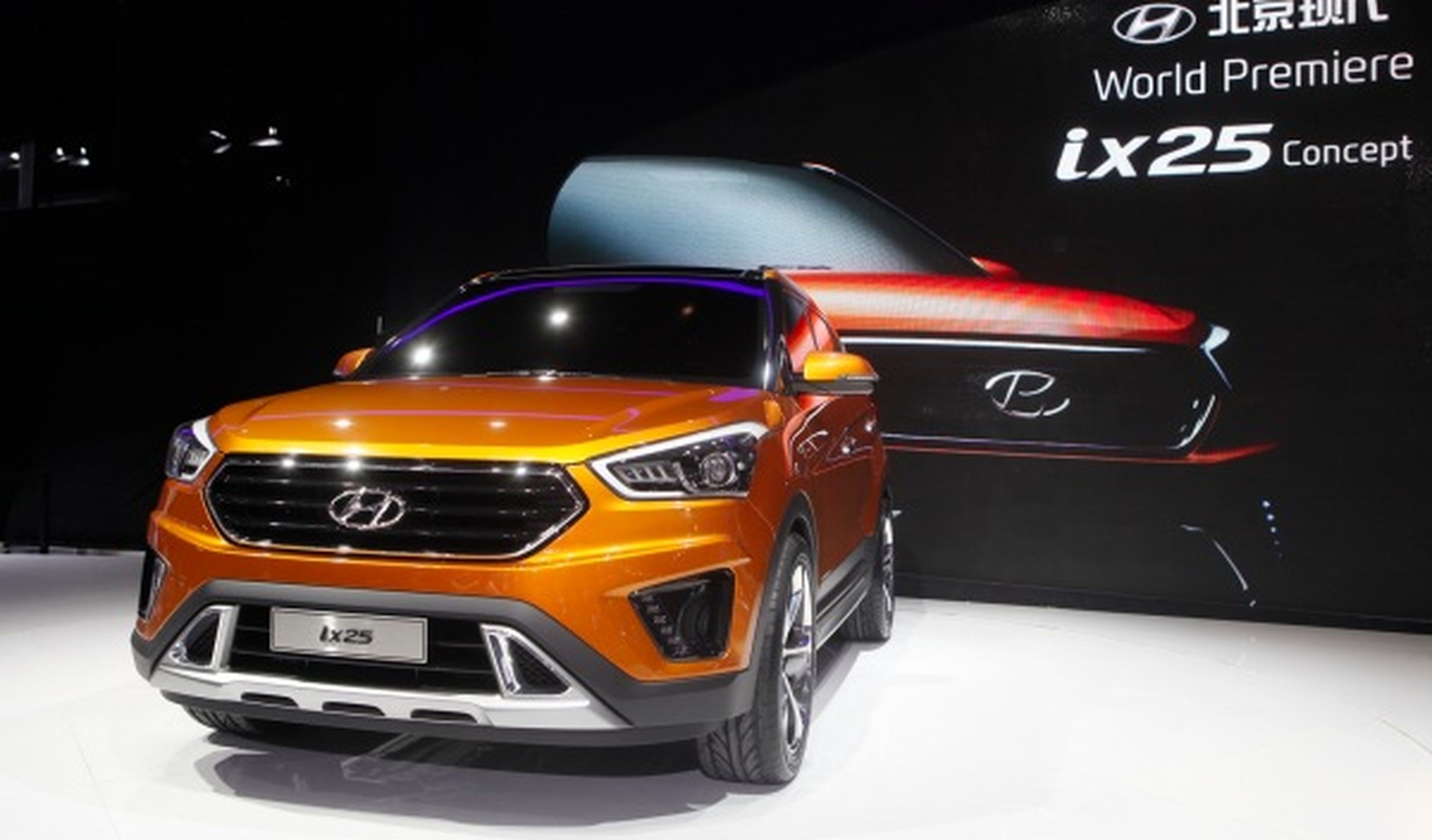 Hyundai Concept ix25: debut mundial en Pekín