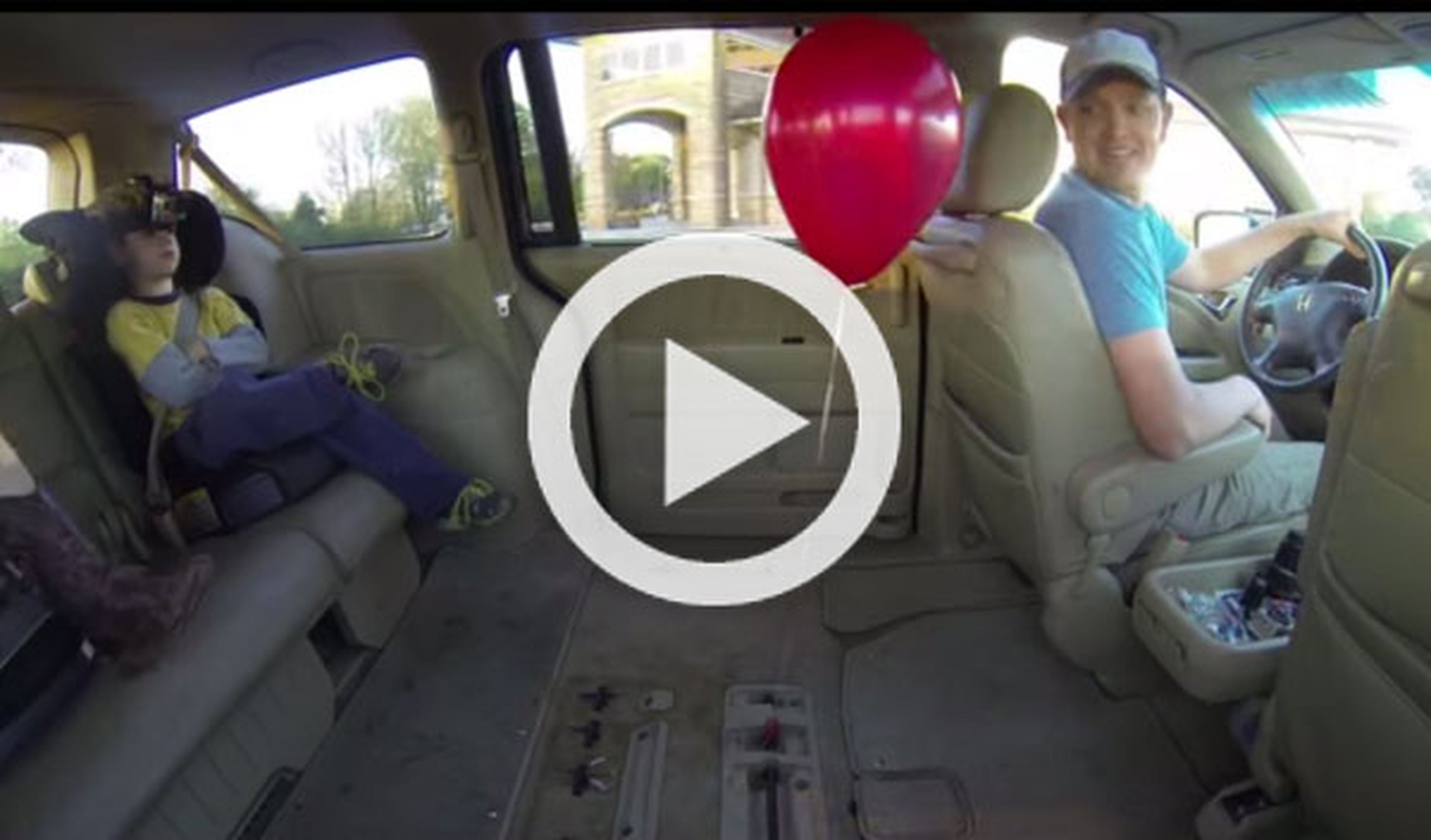 Vídeo: enseña ciencia con un globo y una furgoneta