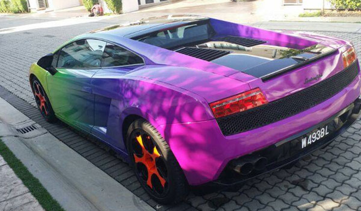 Lamborghini Galardo arcoíris