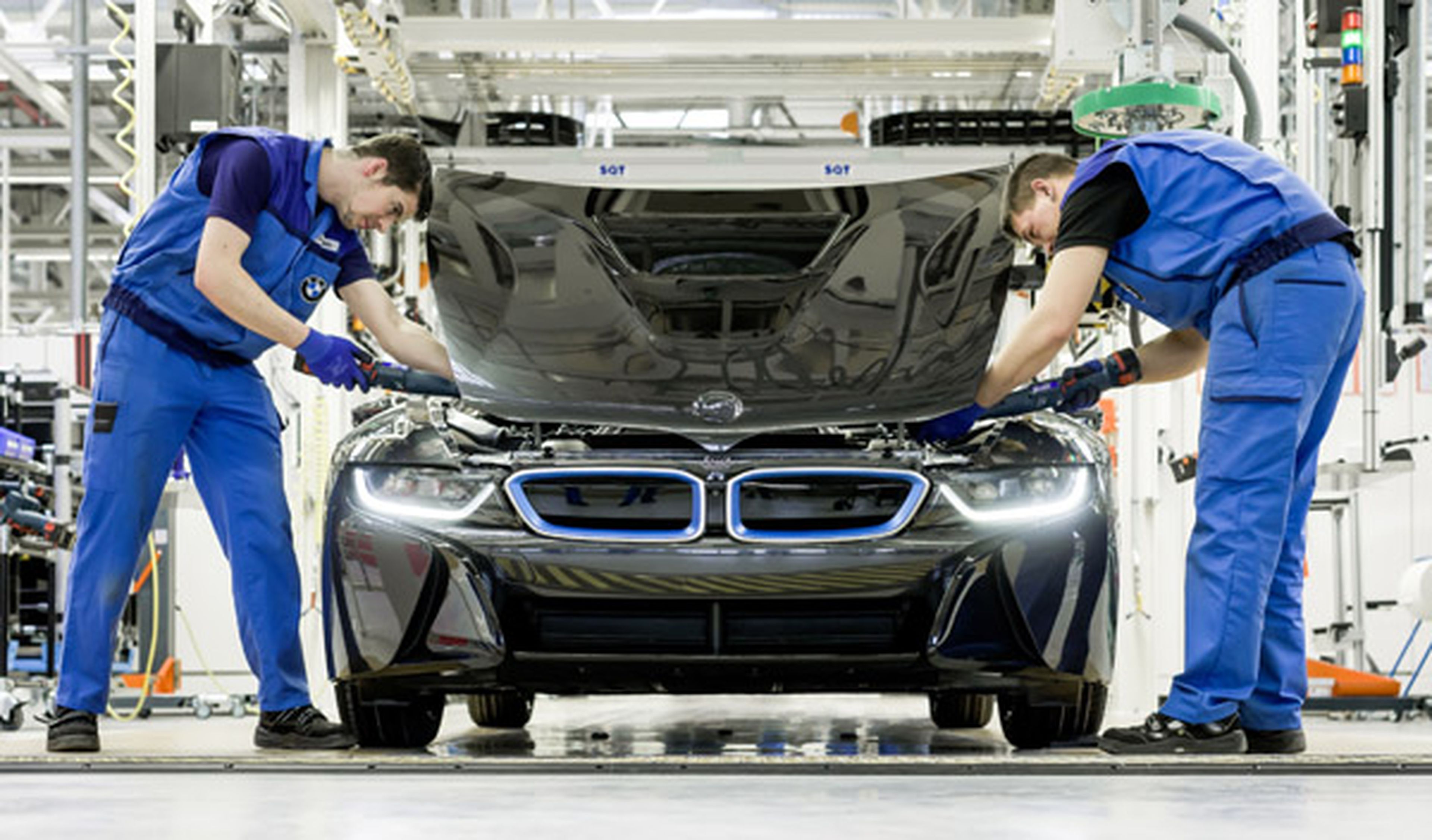 Así es el proceso de fabricación del BMW i8