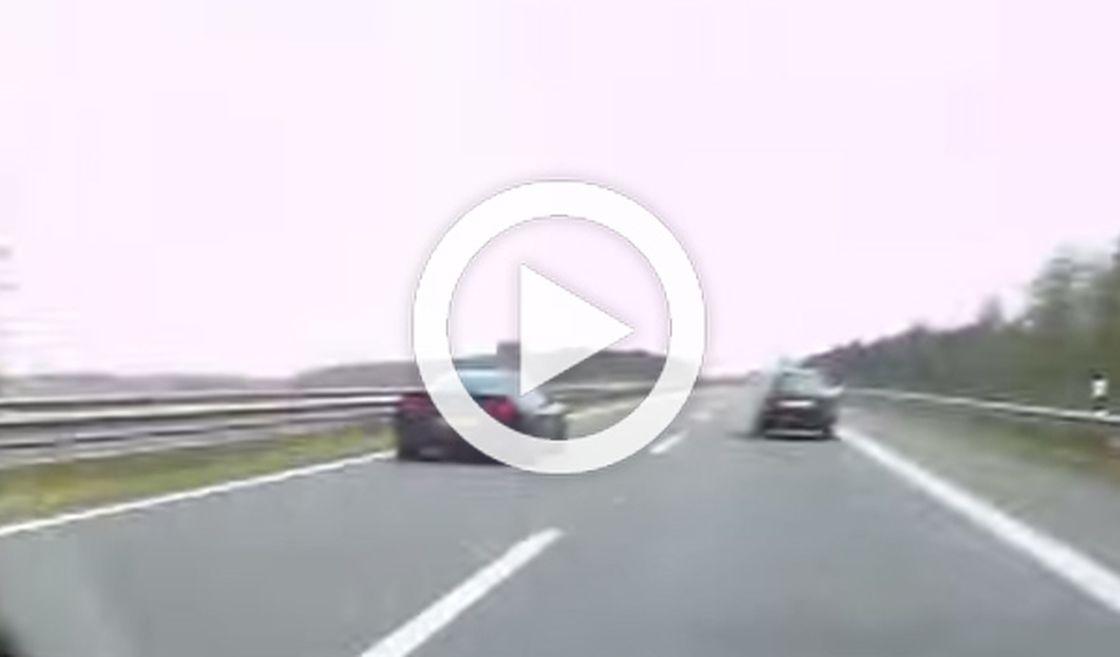 Vídeo: un Corvette C6 Z06 'vuela' por una autobahn a 320