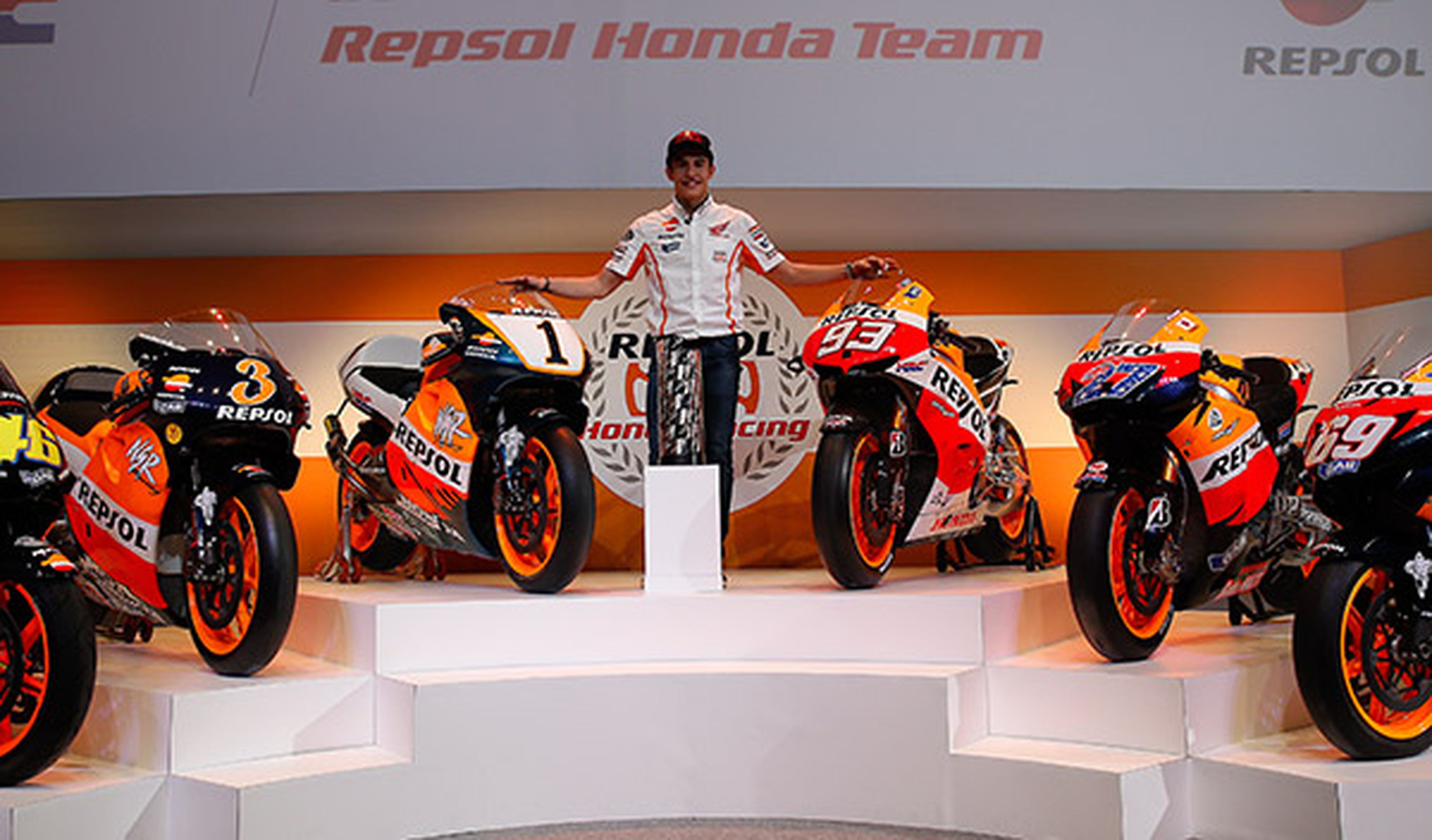 Marc Márquez renueva con el equipo Honda Repsol hasta 2016