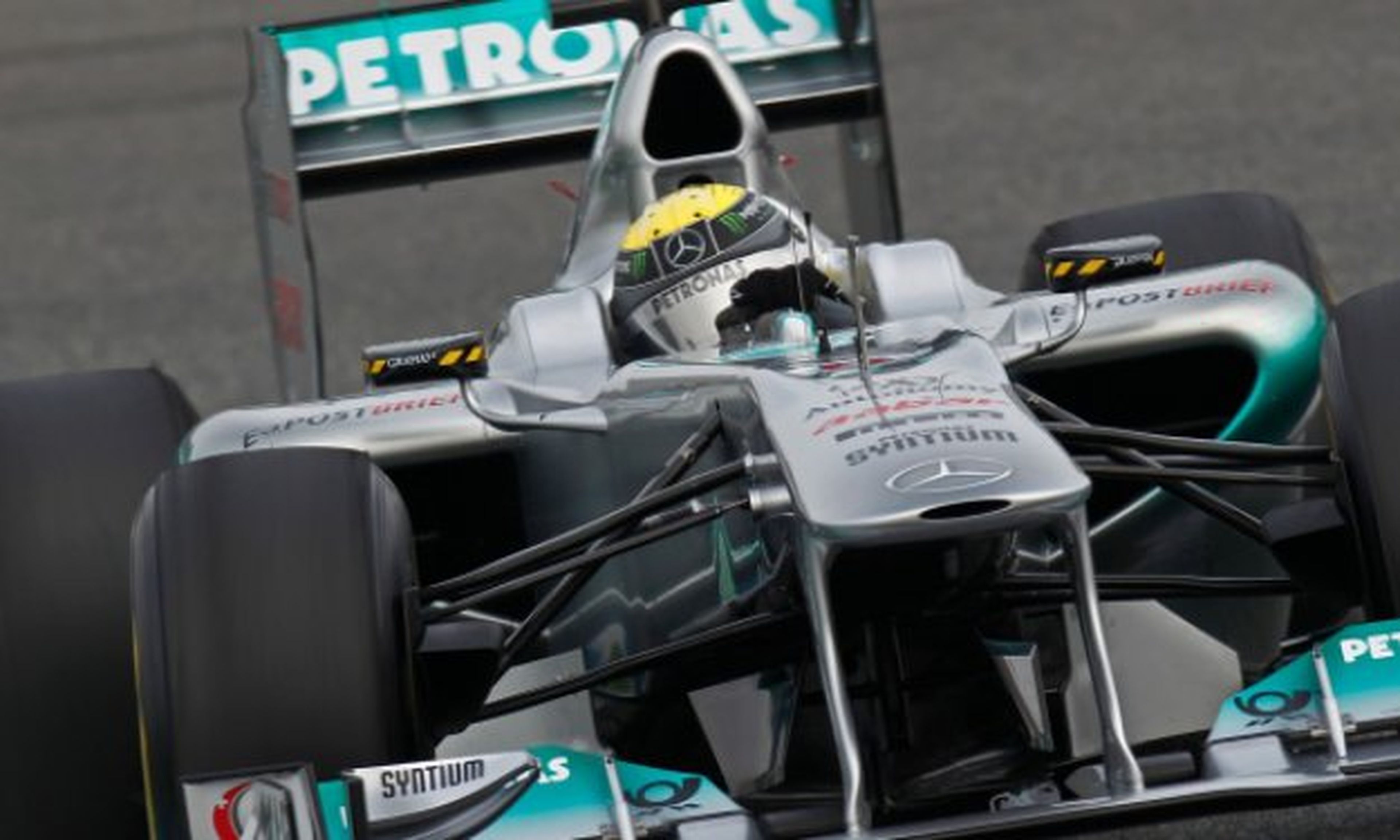 Nico Rosberg y Lewis Hamilton enseñan su centro de pruebas