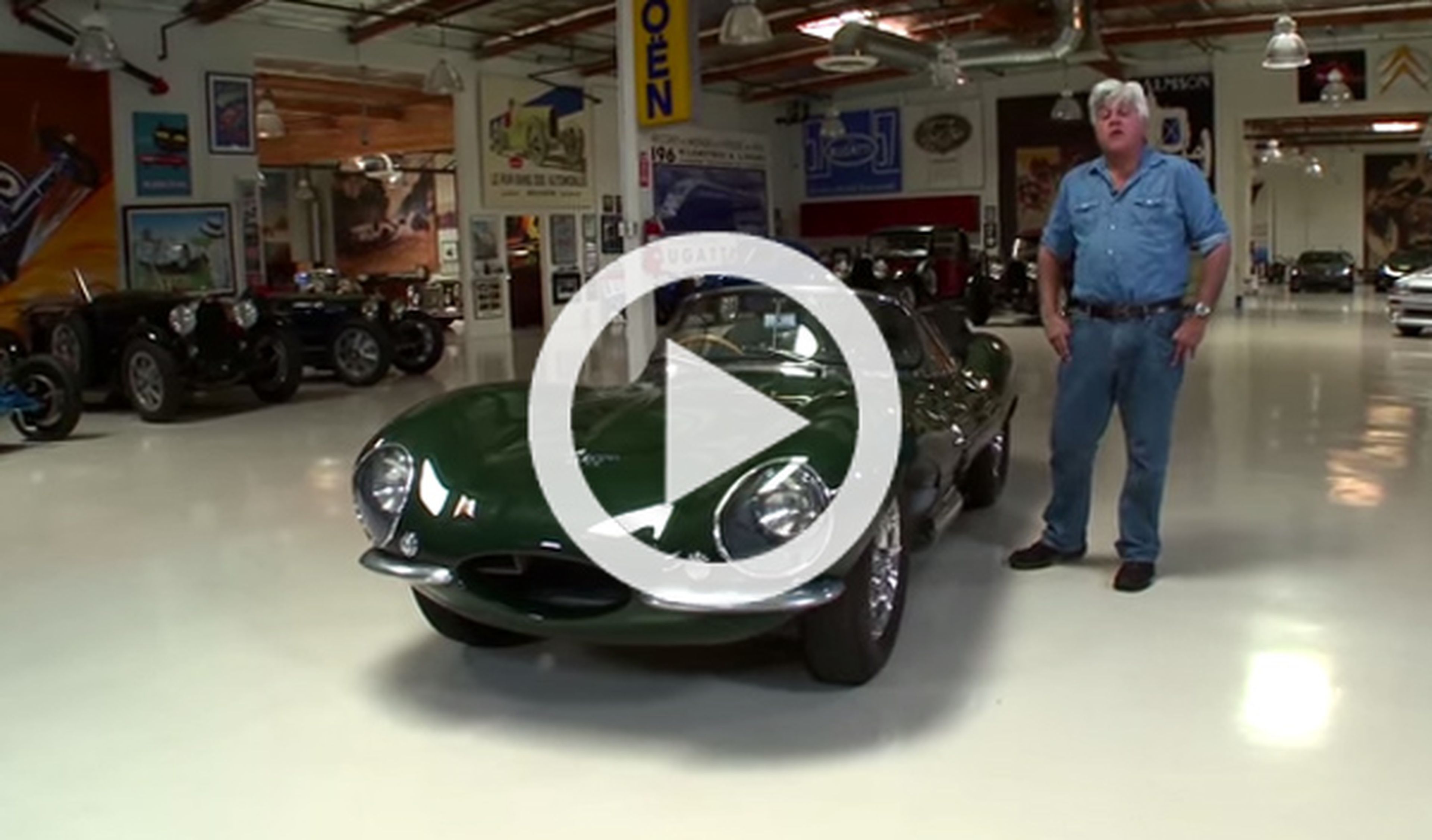 Un Jaguar XKSS de Steve McQueen en 'Jay Leno’s Garage'