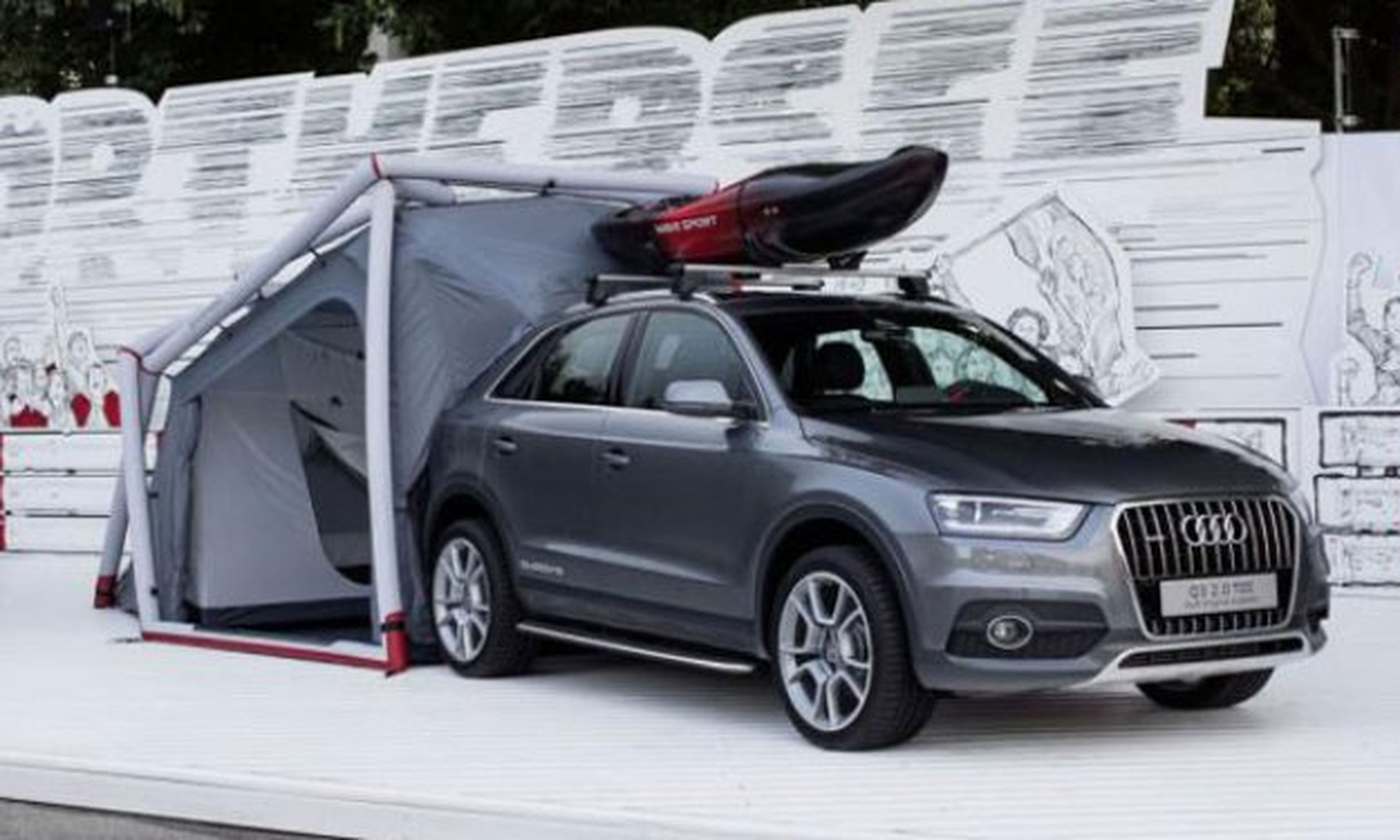 Audi q3 camping tent