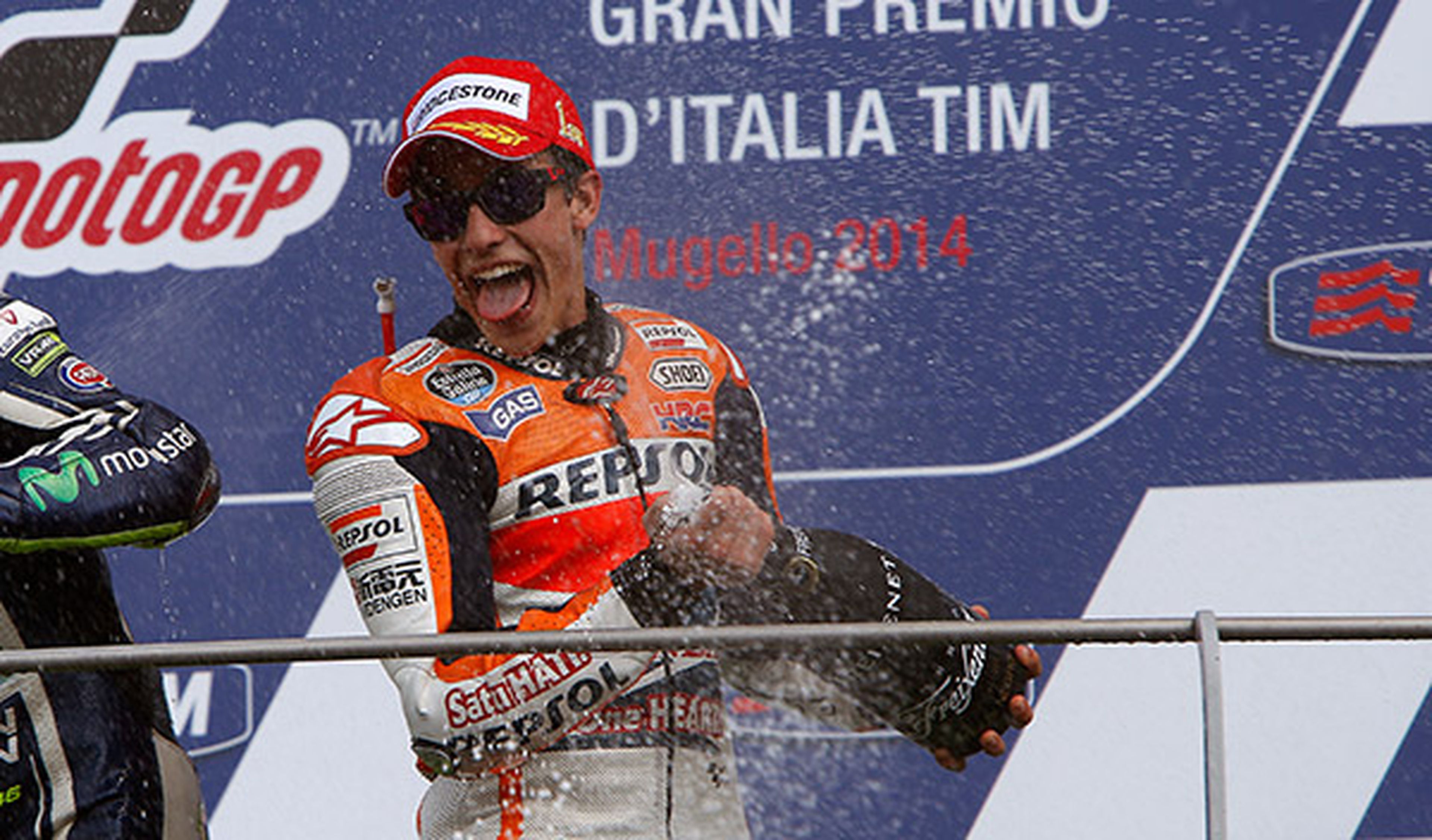 podio MotoGP Italia 2014 Márquez