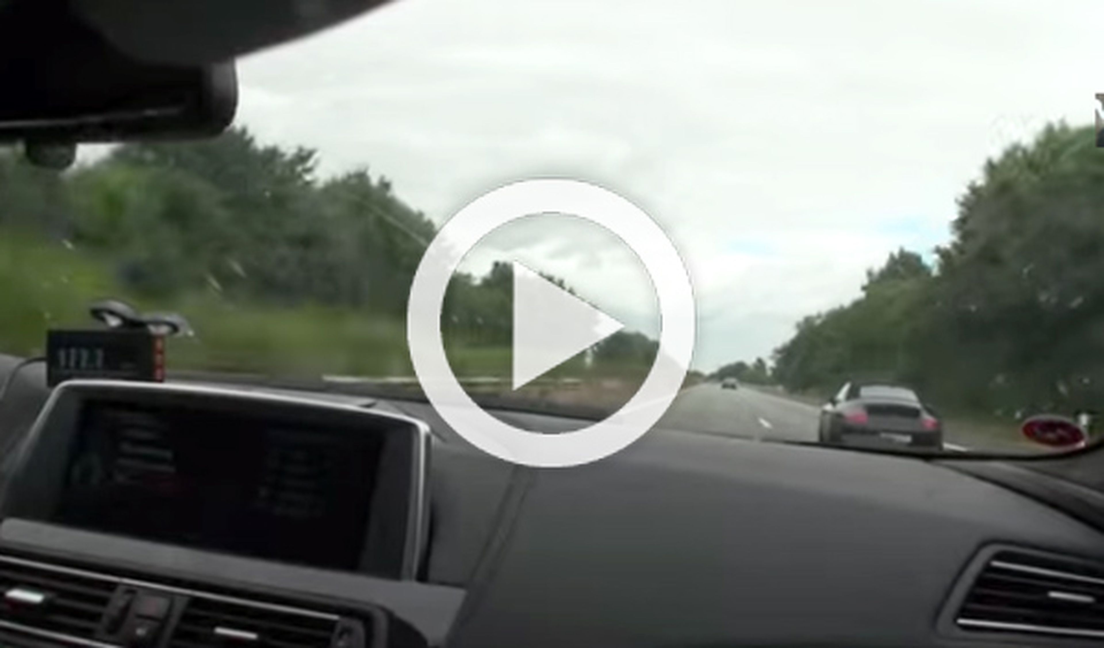 Un BMW M6, a 301 km/h por la autopista
