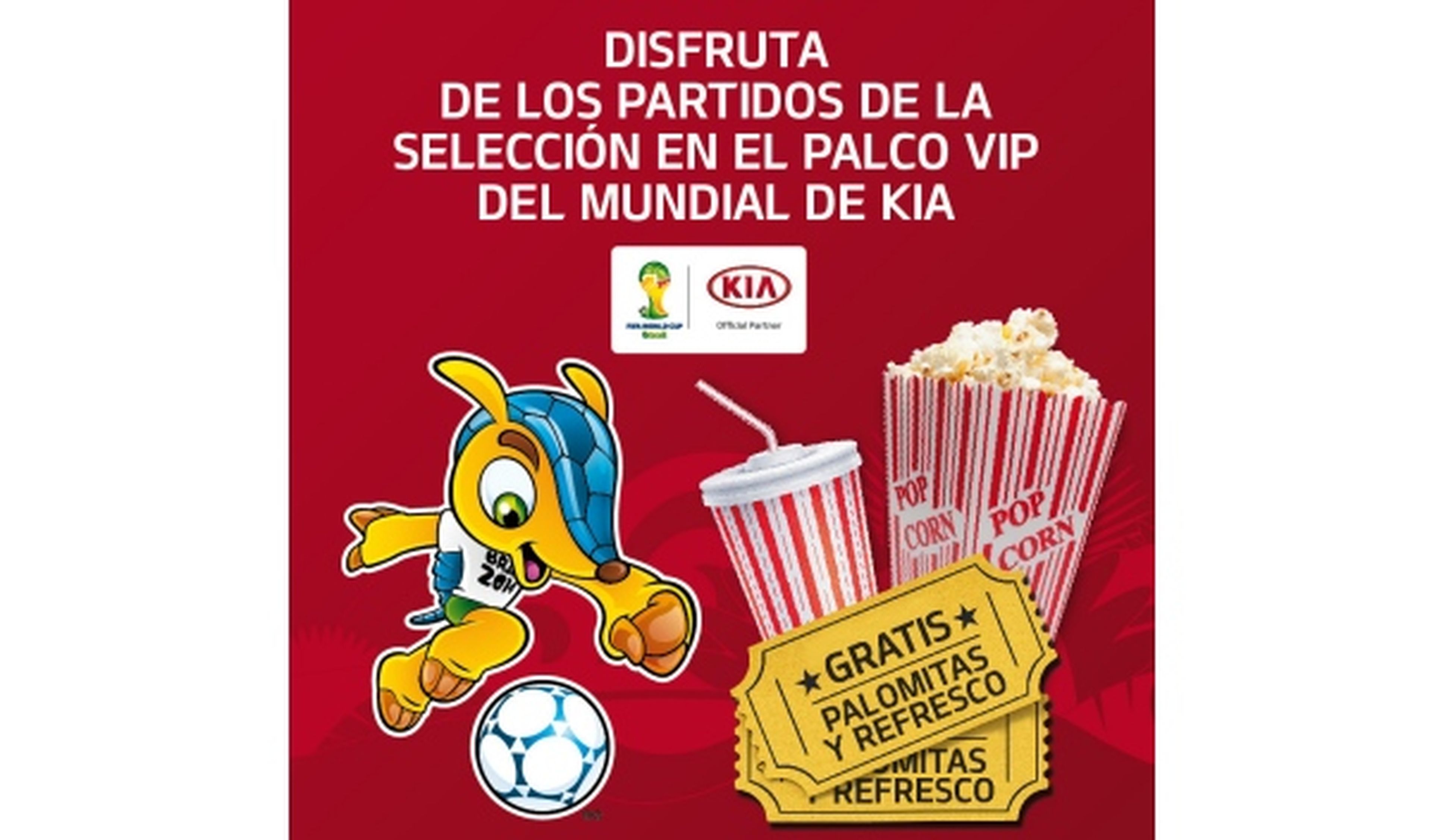 Kia te invita a ver el Mundial de Brasil en el cine