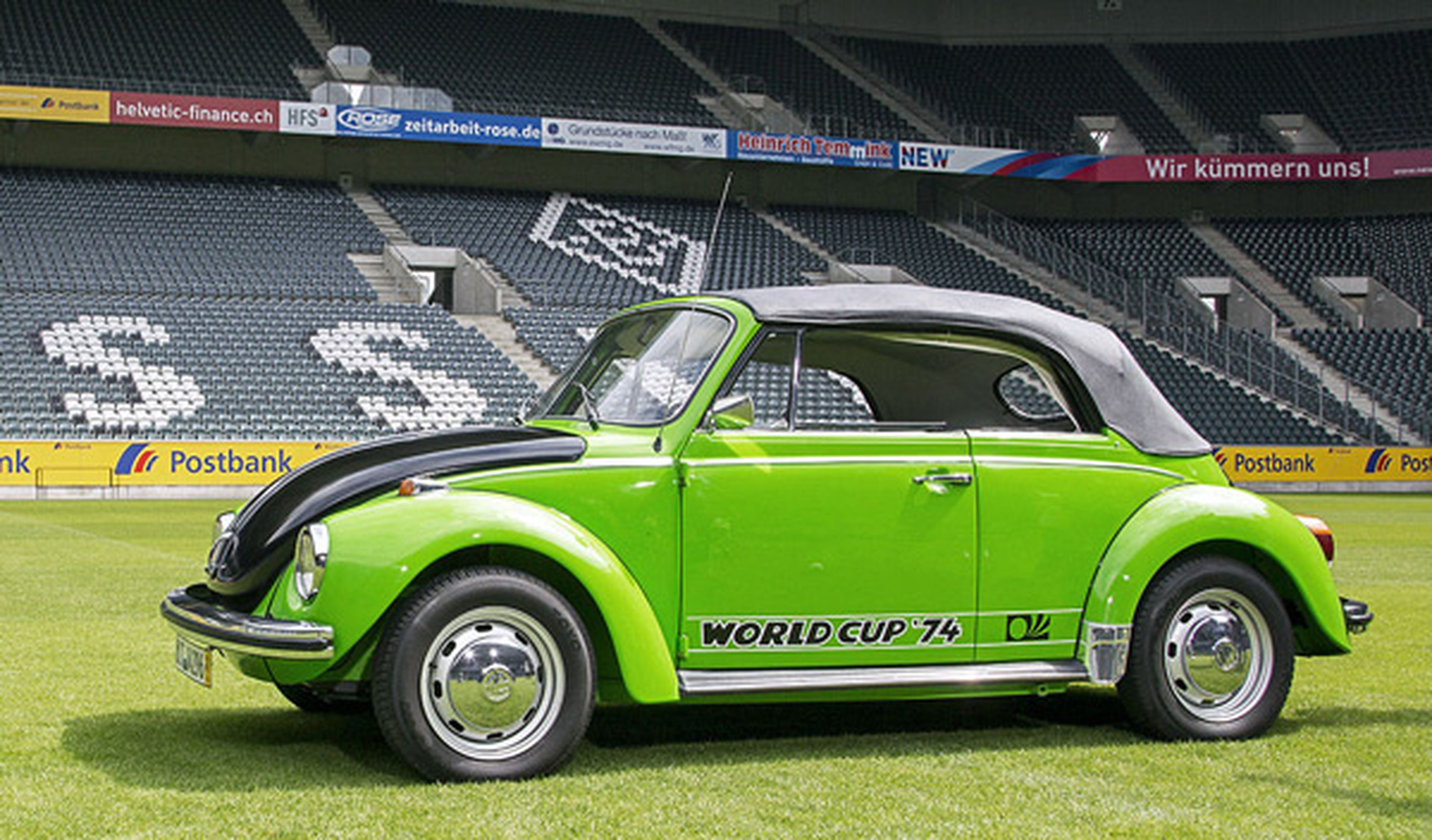 Así de futbolero era el Volkswagen Escarabajo World Cup ’74