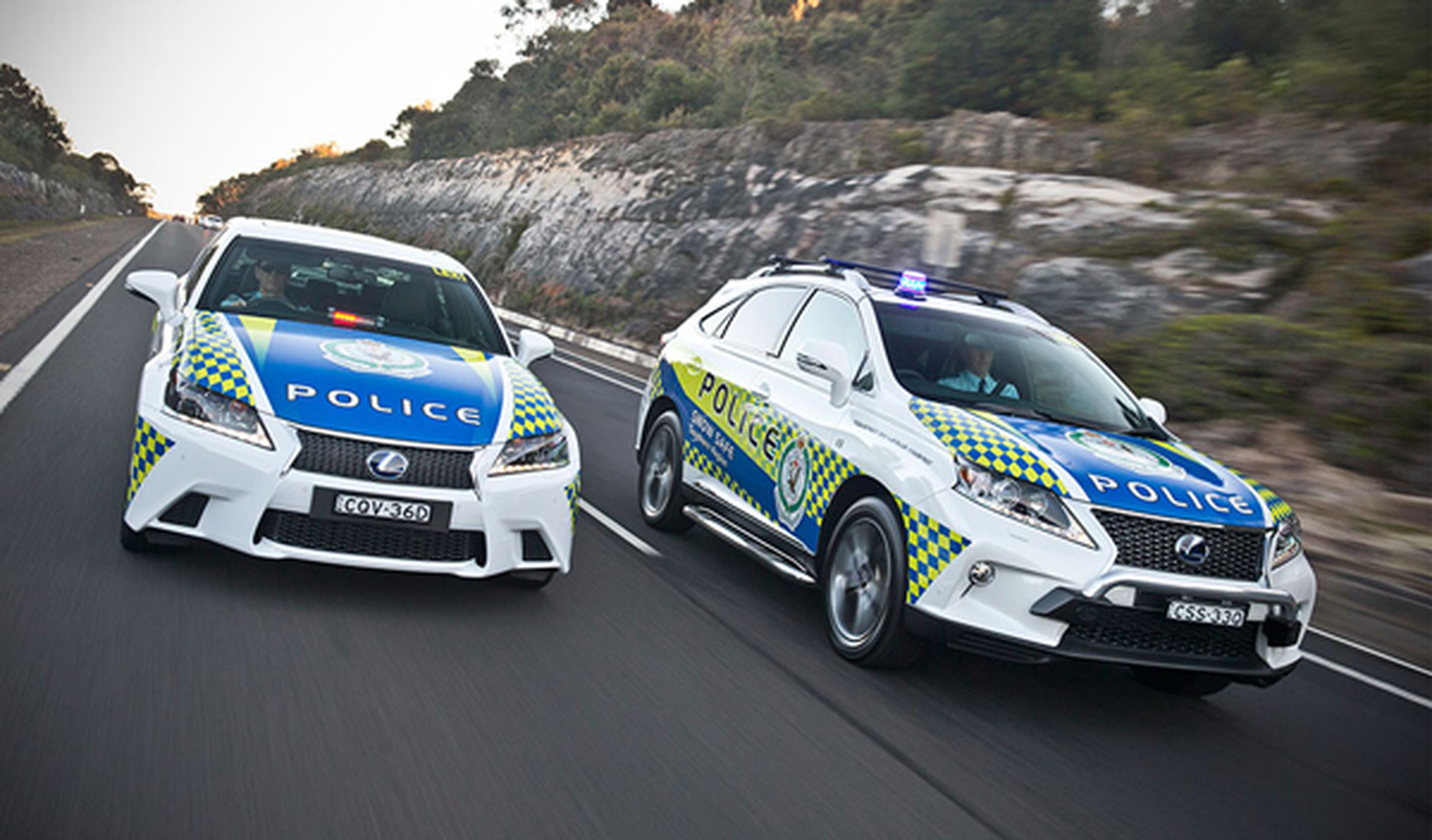 Tecnología Lexus Hybrid Drive para la Policía