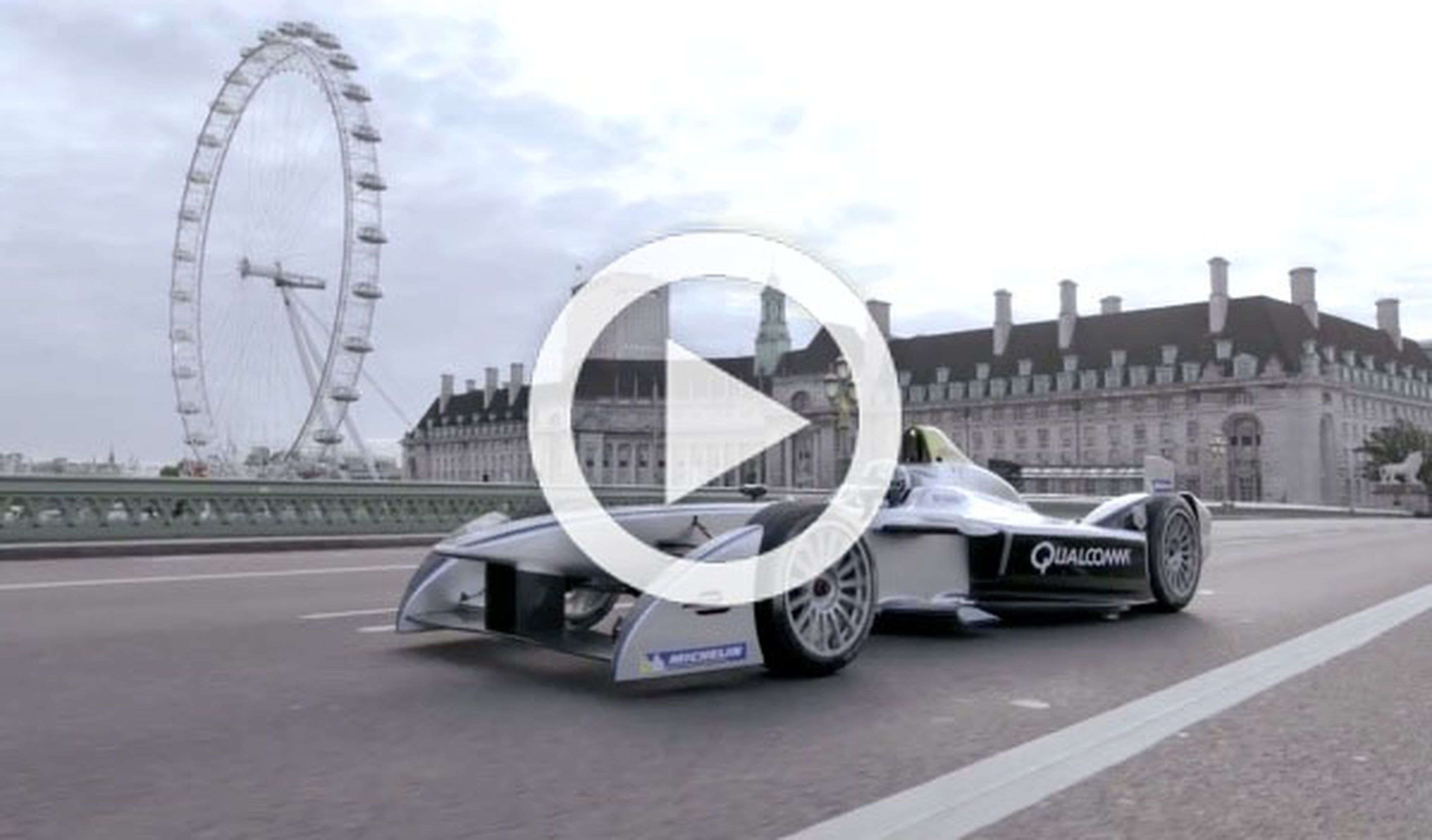 La Fórmula E eléctrica ya rueda por las calles de Londres