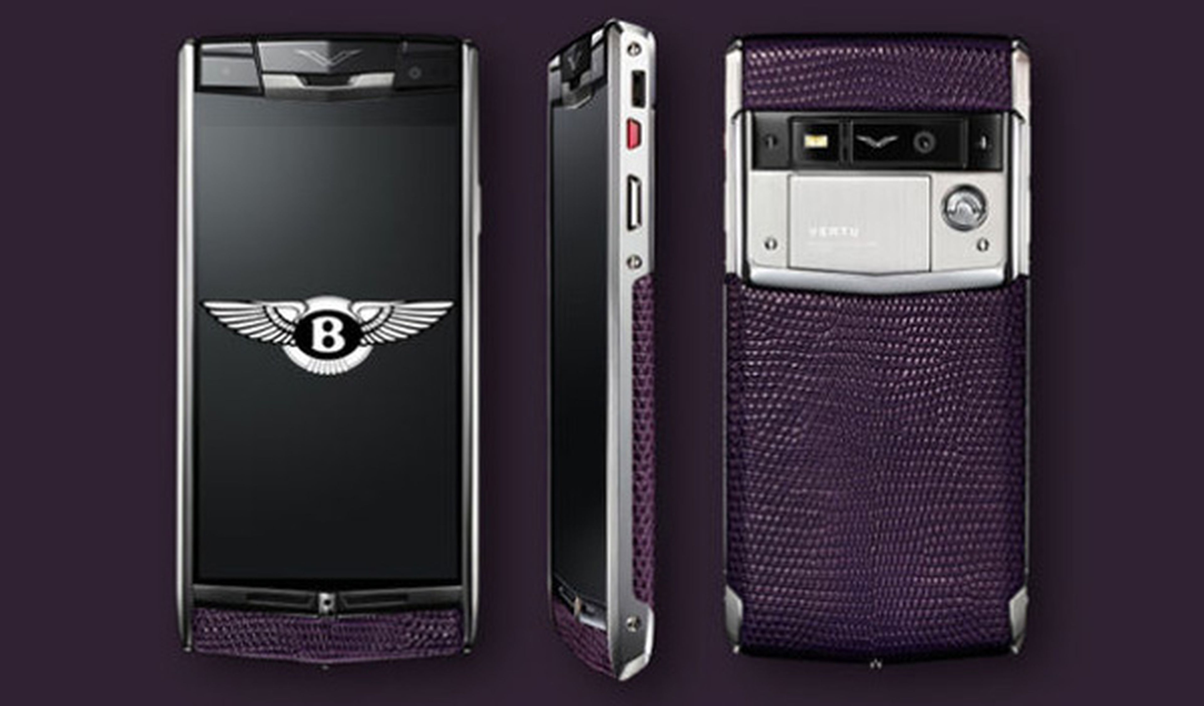 Bentley y Vertu fabricarán teléfonos móviles de lujo