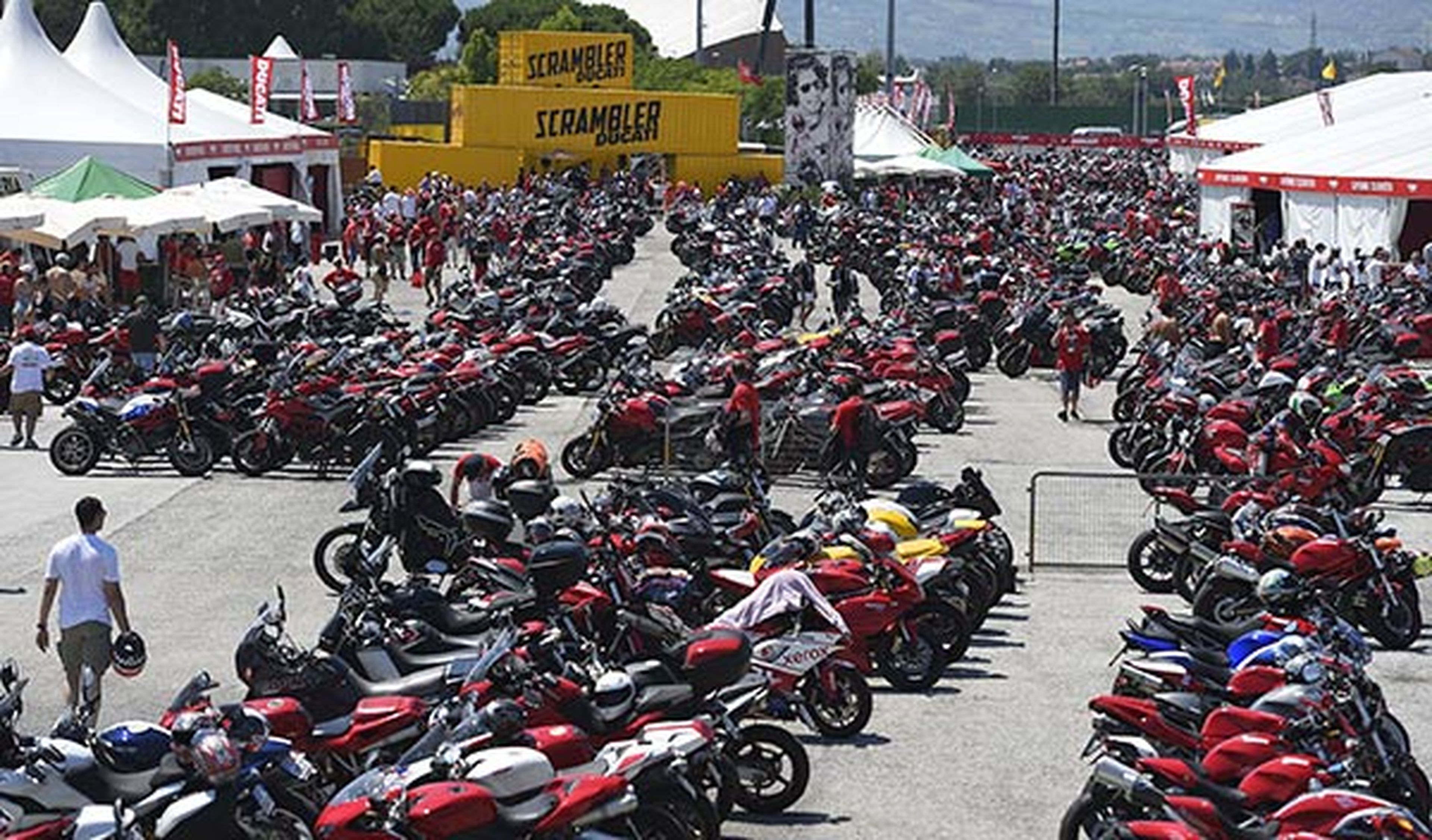 World Ducati week 2014 motos