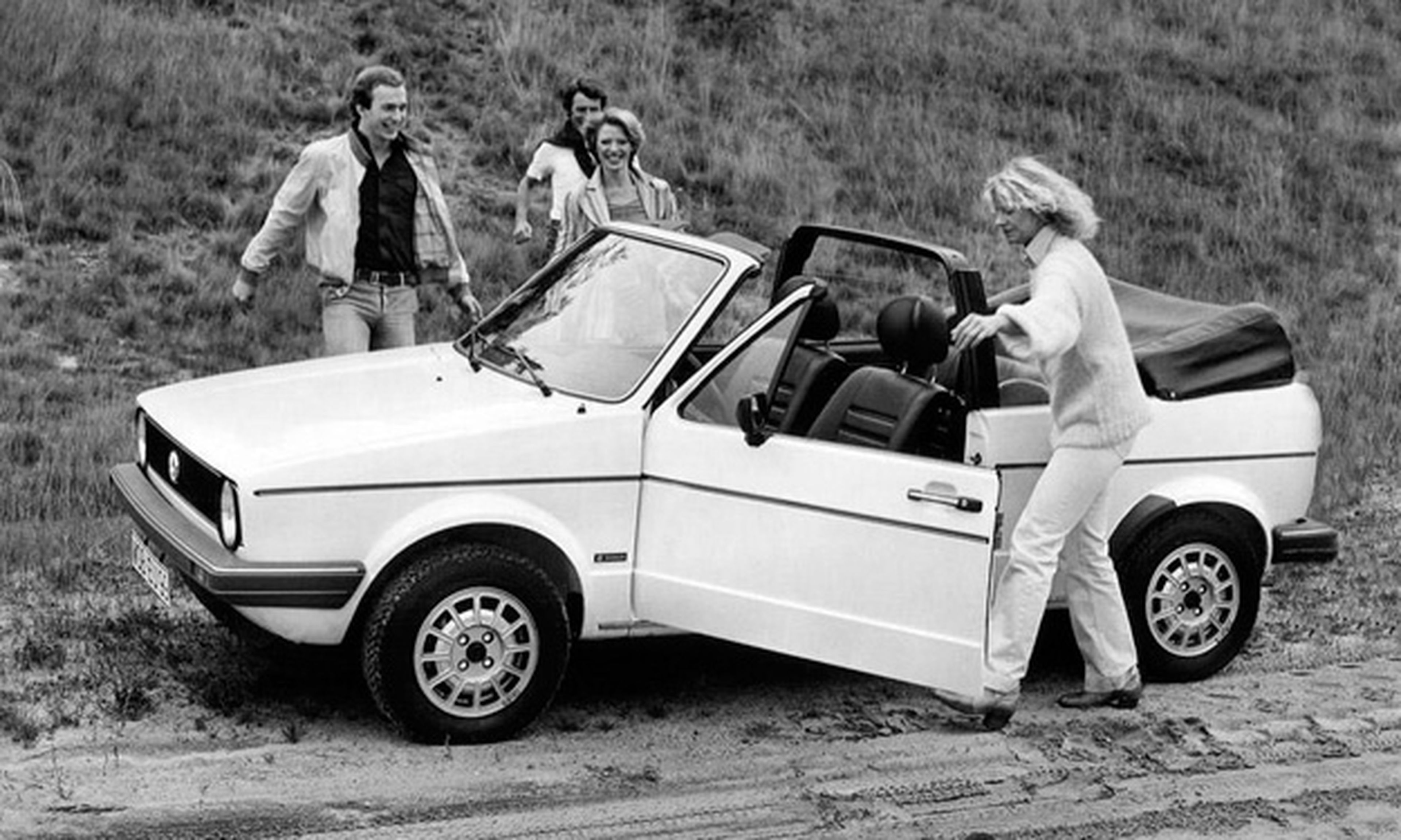 volkswagen golf cabrio 1980 lateral