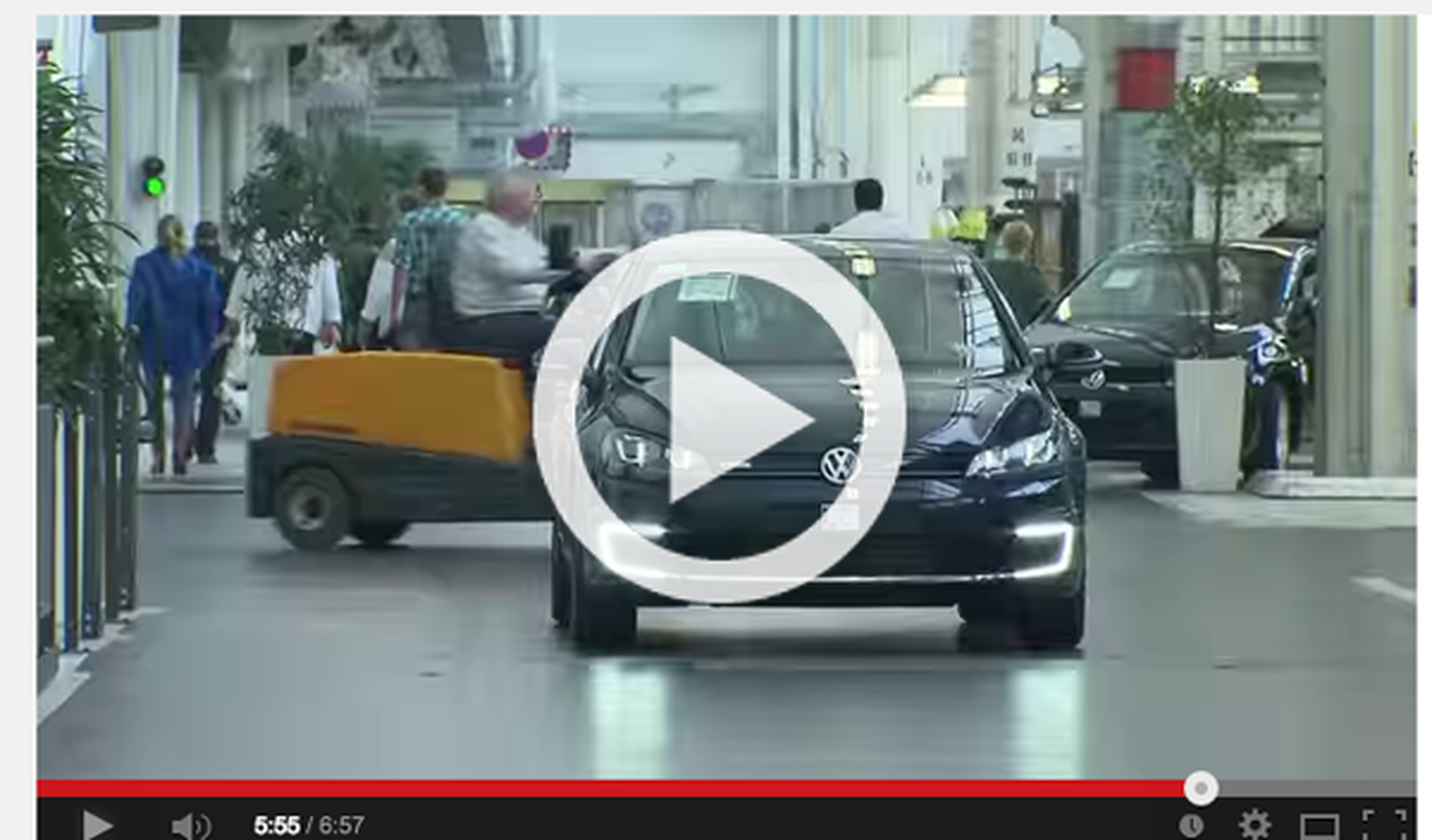 Vídeo: así se fabrica el VW e-Golf