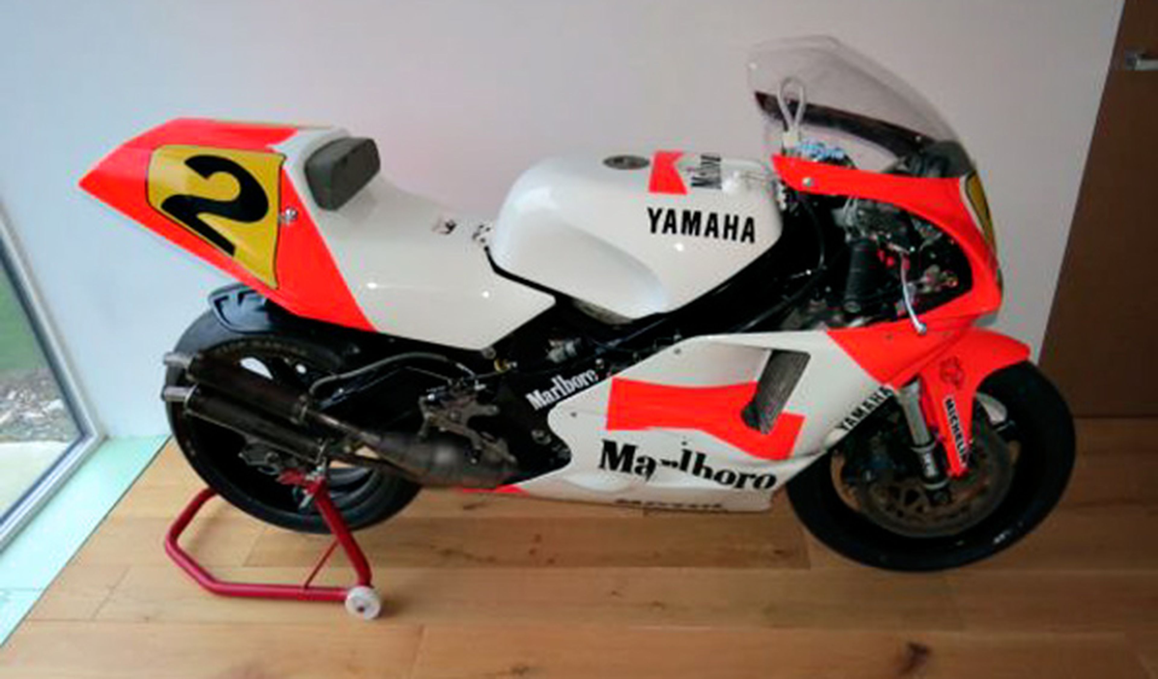 125.000 euros por la Yamaha YZR 500 de Wayne Rainey