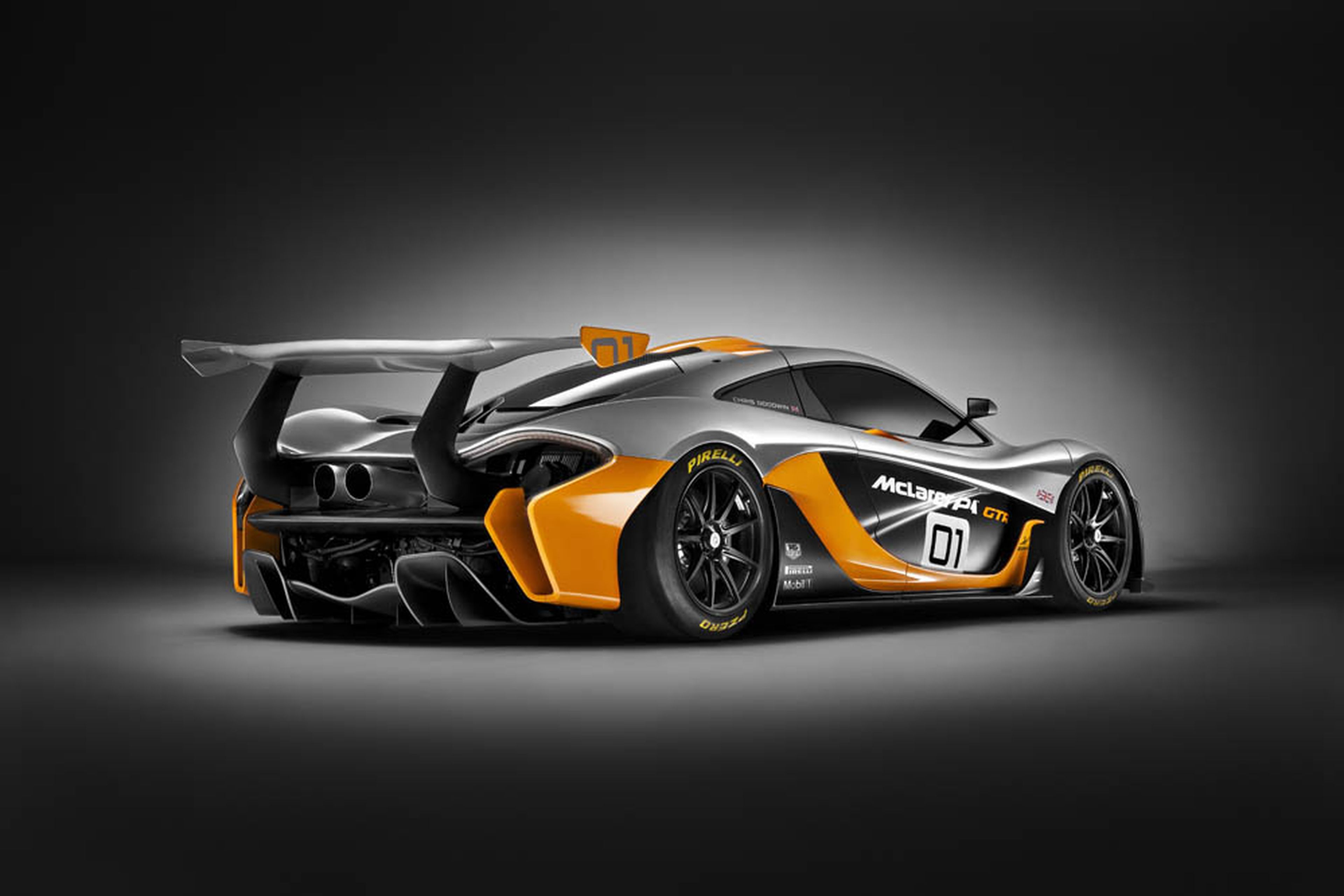 McLaren P1 GTR design concept: 1.000 CV salen a pista