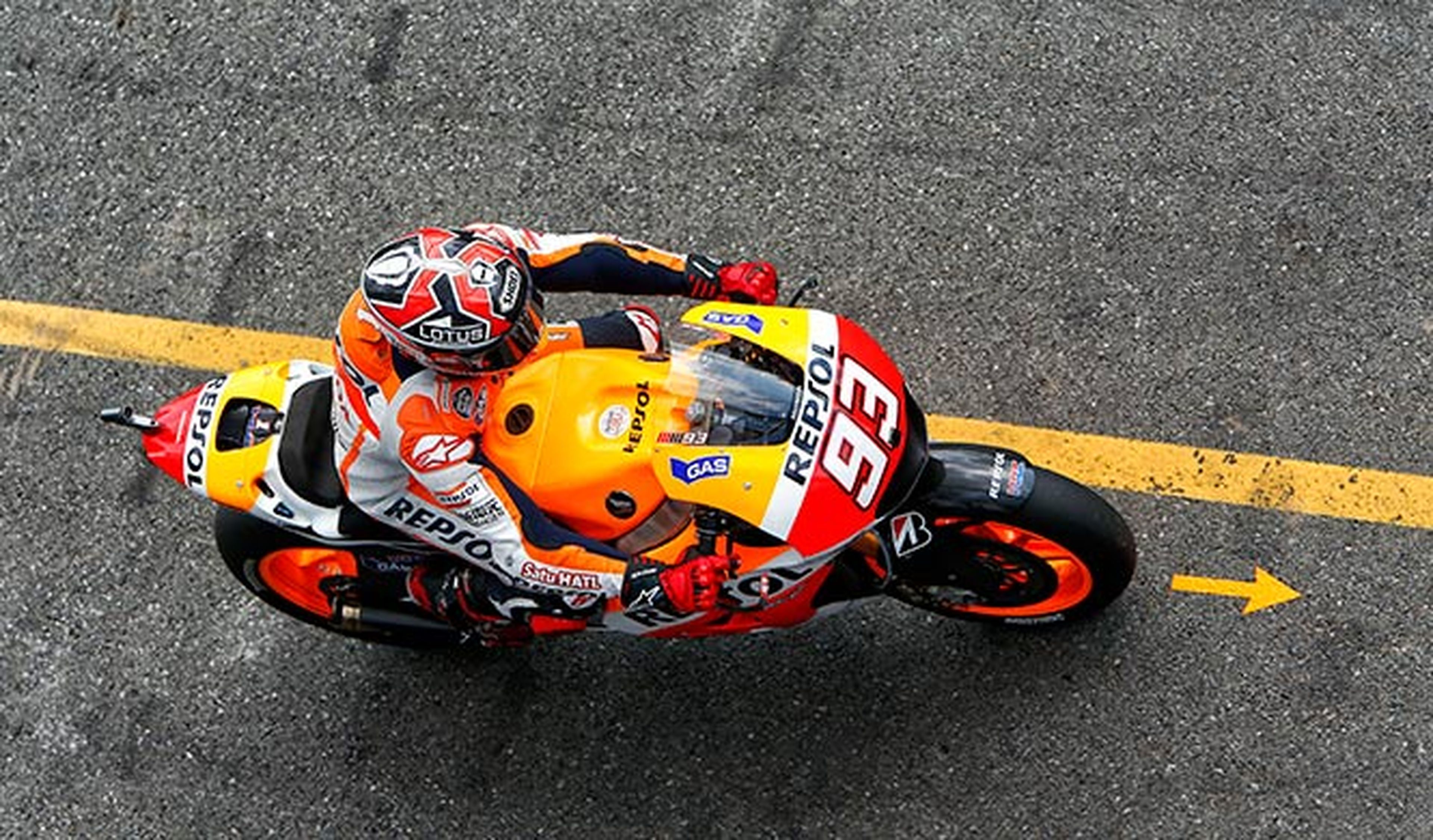 Novena pole de Márquez en el MotoGP República Checa 2014