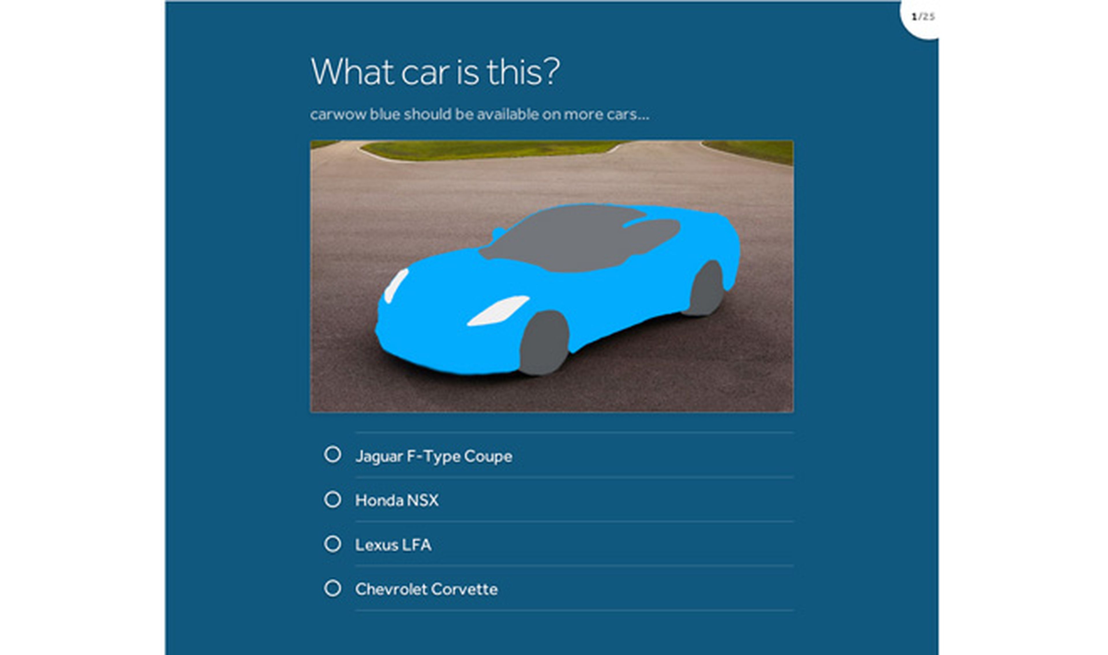 Demuestra cuánto sabes de coches con Car Quiz