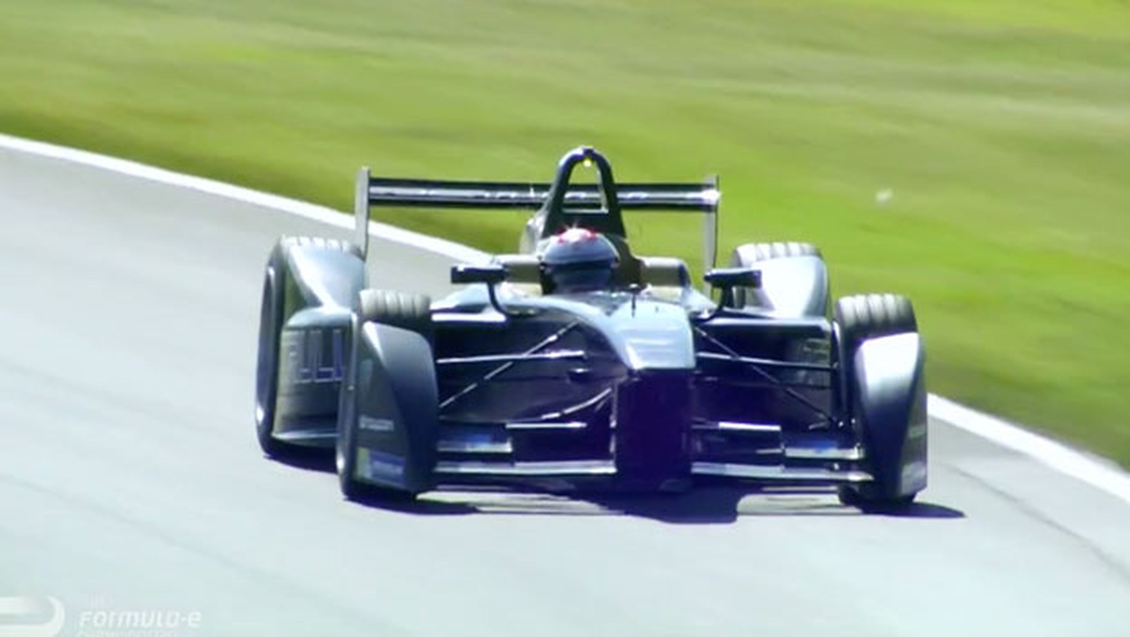 El primer ensayo de carrera de la Fórmula E en vídeo
