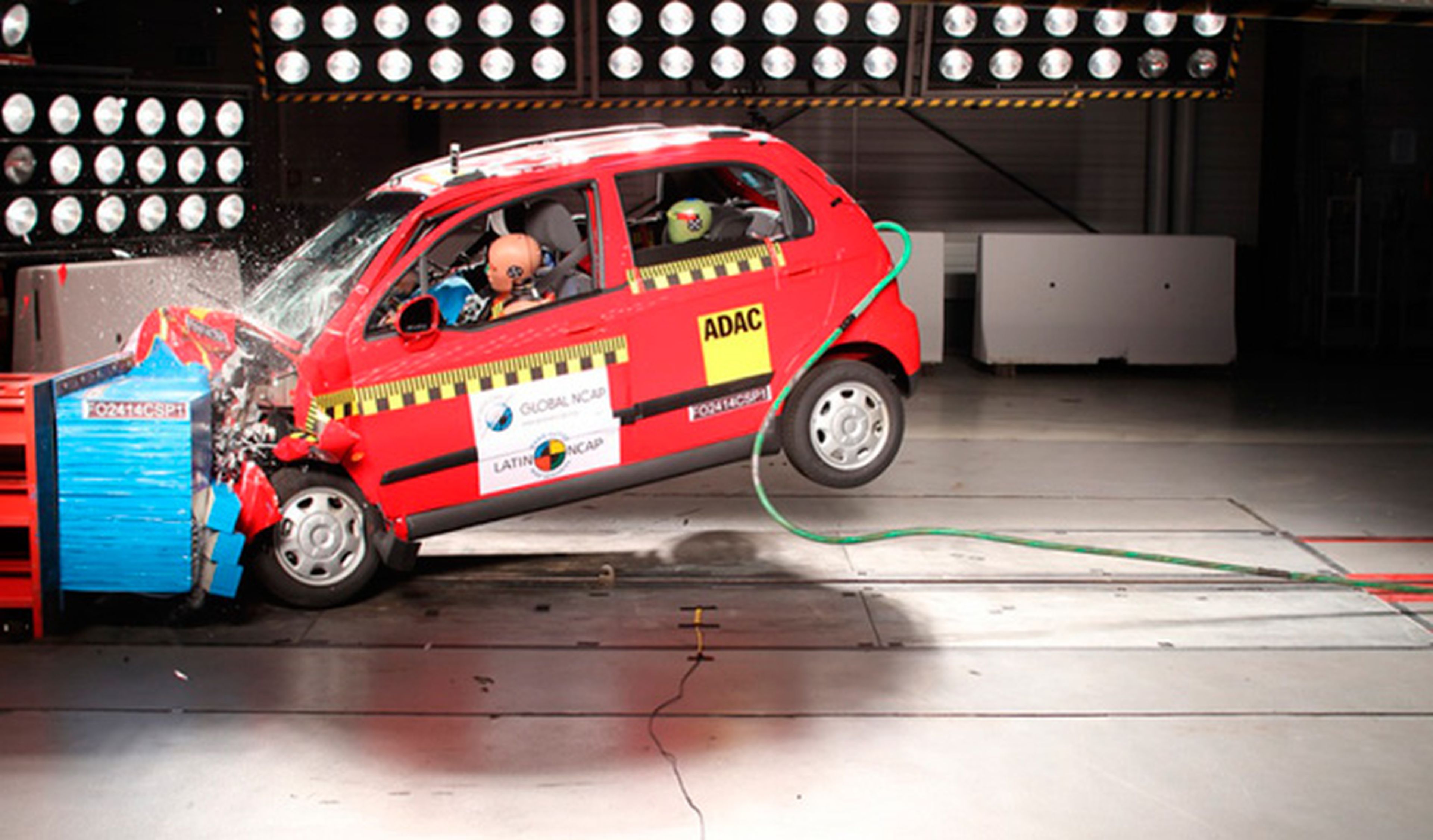 Peugeot y Fiat mejoran en el Latin NCAP, Chevrolet no