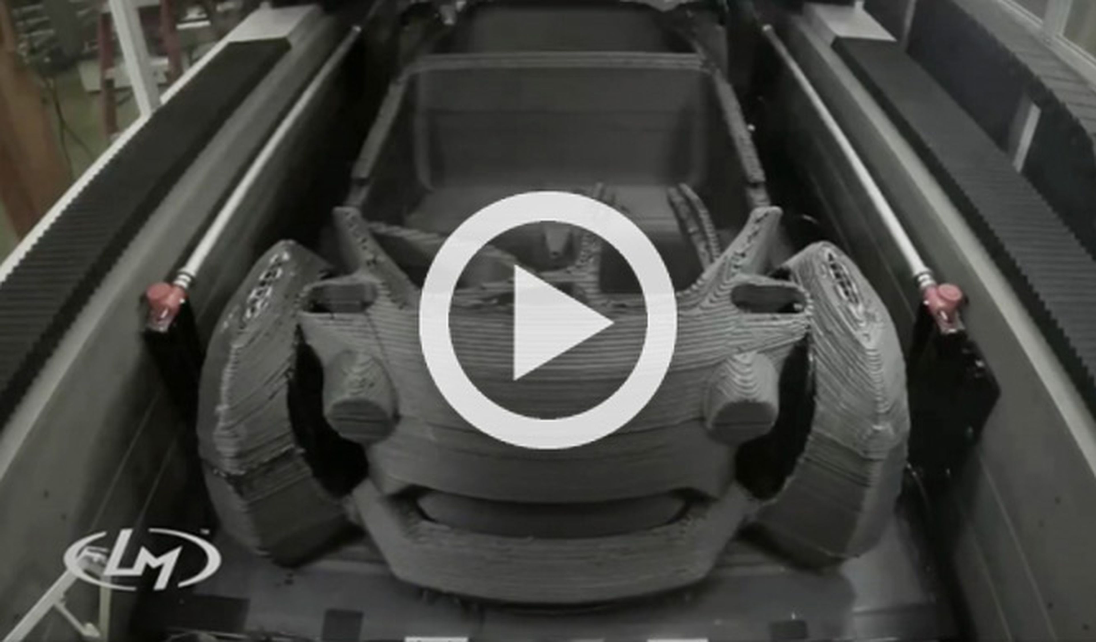 Fabrican un coche con una impresora 3D en 44 horas