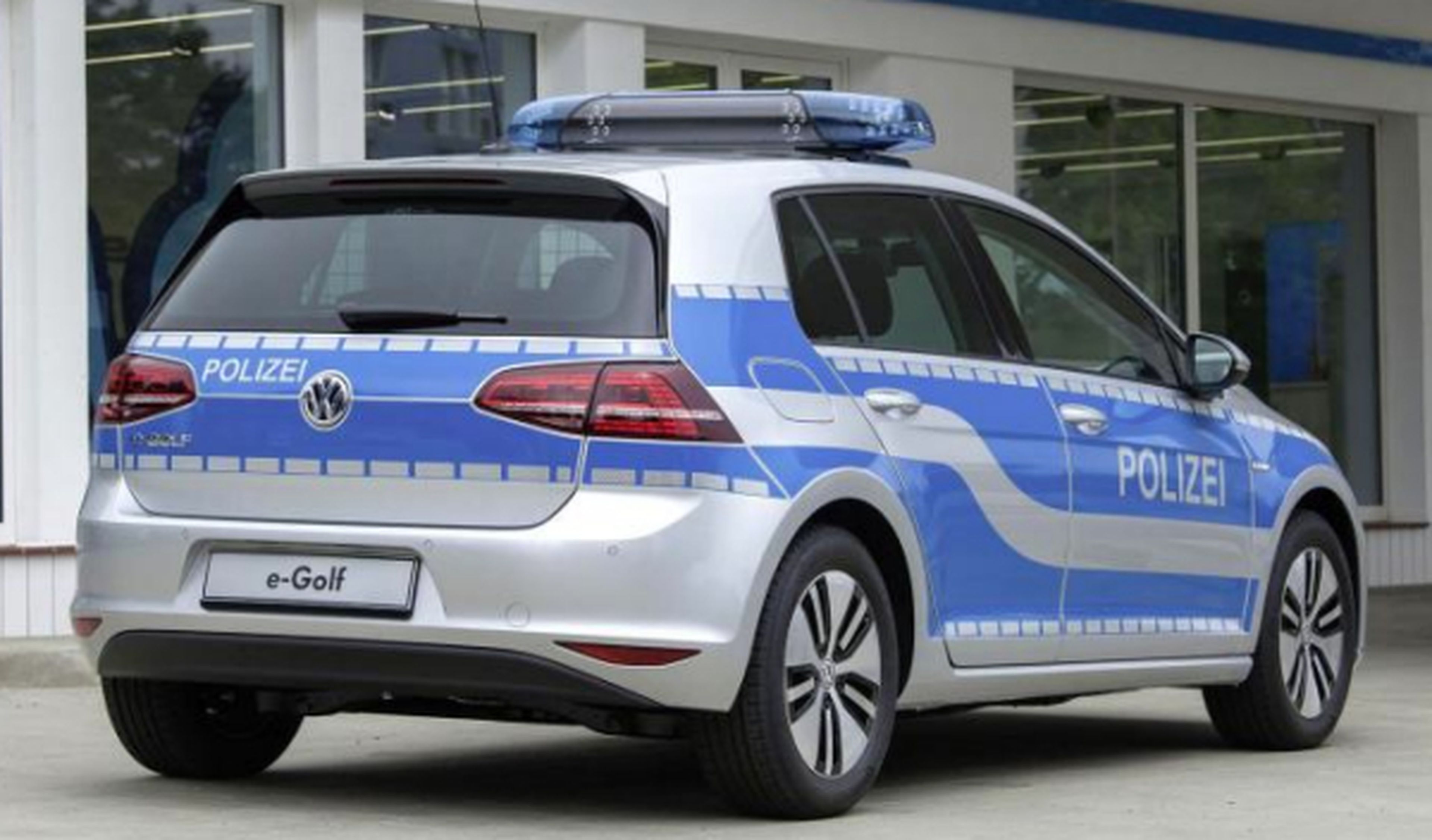 Los Volkswagen e-Golf de la Policía alemana