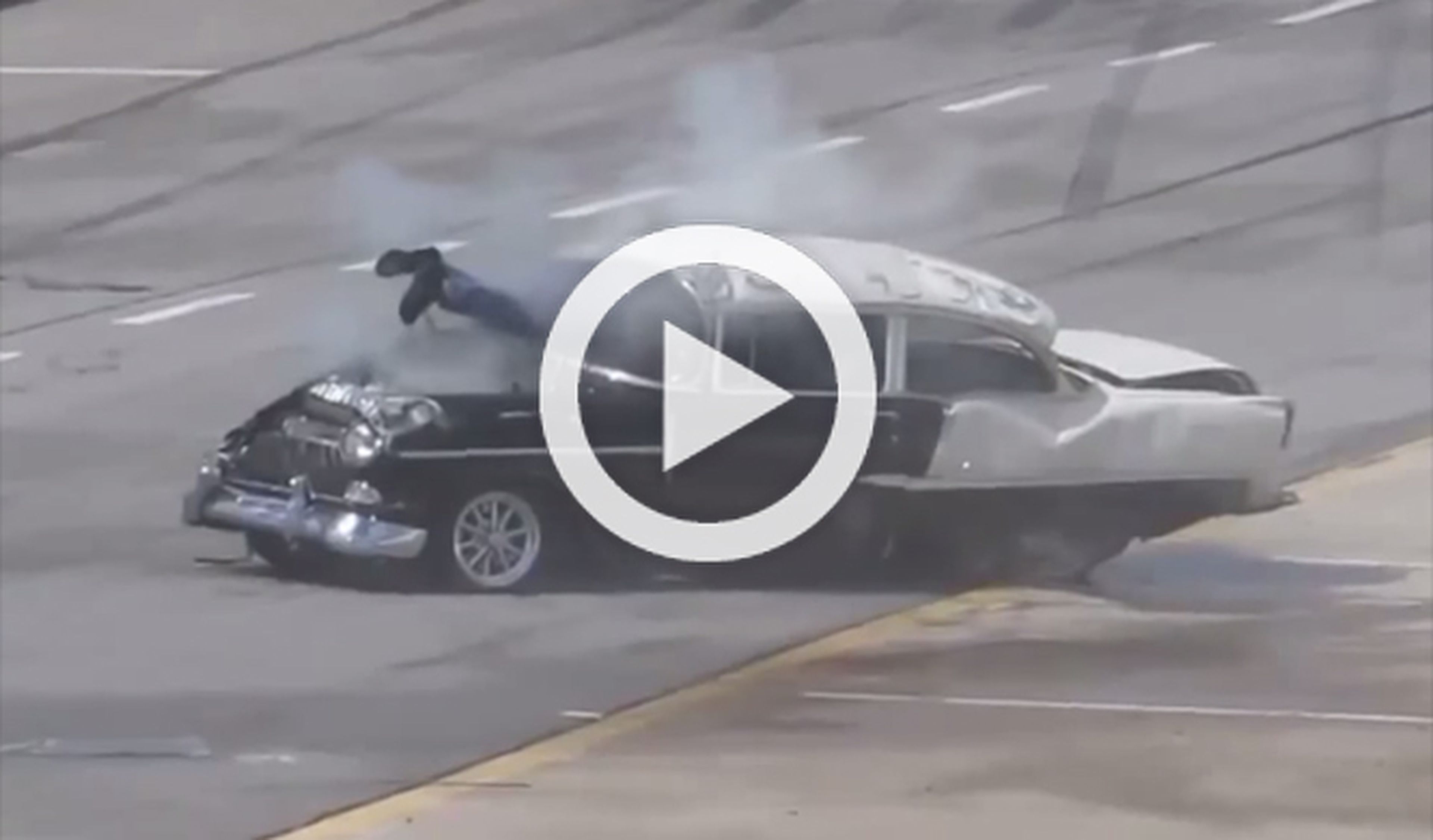 Vídeo: brutal accidente en una carrera con muy buen final